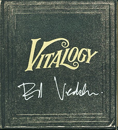 Eddie "Ed" Vedder Signed Vitalogy Cd Cover W/ Cd Auto Graded 10! PSA/DNA #U01319