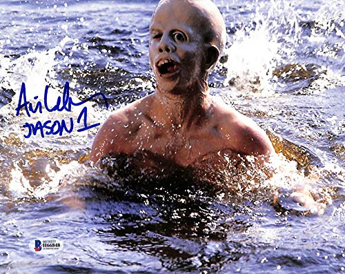 Ari Lehman Friday The 13th "Jason 1" Authentic Signed 8x10 Photo BAS 9