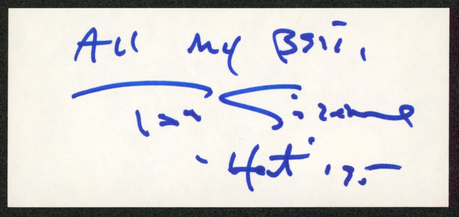 Tom Sizemore Saving Private Ryan Signed 2.25x5 Cut Signature BAS #AD70358