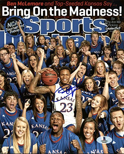 Kansas Ben McLemore Authentic Signed 8X10 Photo Autographed BAS #B04050