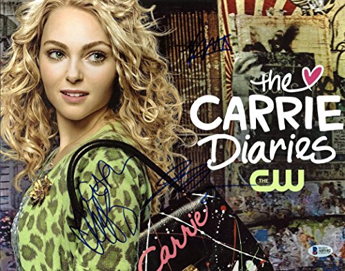 The Carrie Diaries (Robb, Findlay +2) Authentic Signed 11x14 Photo BAS #A85182