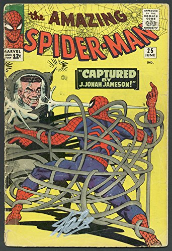 Stan Lee Signed Amazing Spider-Man #25 Comic Book J.Jonah Jameson PSA #6A20921