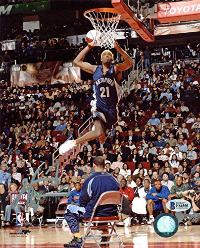Grizzlies Hakim Warrick Authentic Signed 8x10 Photo Autographed BAS #F84555