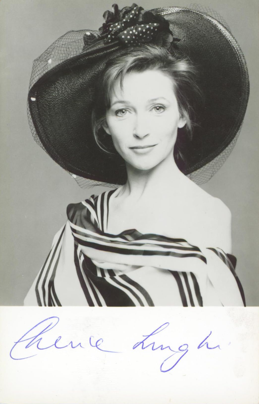 Cherie Lunghi Frankenstein Signed 3.5x5.5 Photo Autographed BAS #BM38088