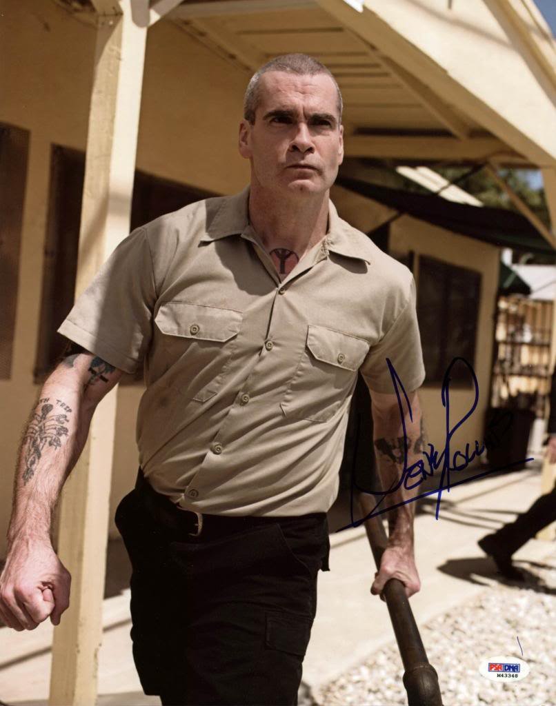 Henry Rollins Sons Of Anarchy Signed Authentic 11X14 Photo PSA/DNA #M43348