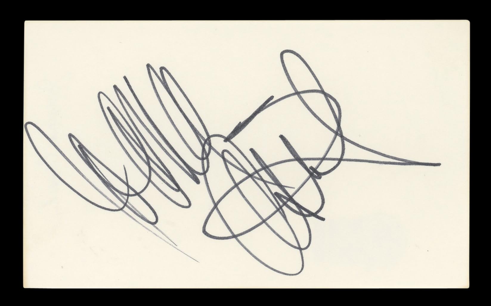 Joanna Cassidy Blade Runner Signed 3x5 Index Card Autographed BAS #AD70154