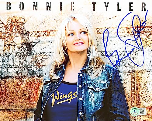 Bonnie Tyler Musician Authentic Signed 8x10 Photo Autographed BAS #BG90758
