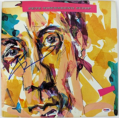 Pete Townshend Scoop Signed Album Cover W/ Vinyl Autographed PSA/DNA #H02412