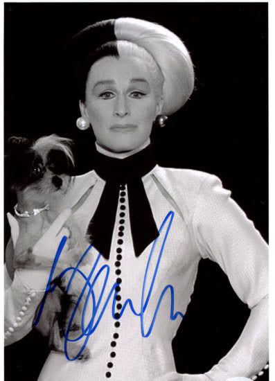 Glenn Close 101 Dalmations Signed Authentic 8X12 Photo PSA/DNA #S33982