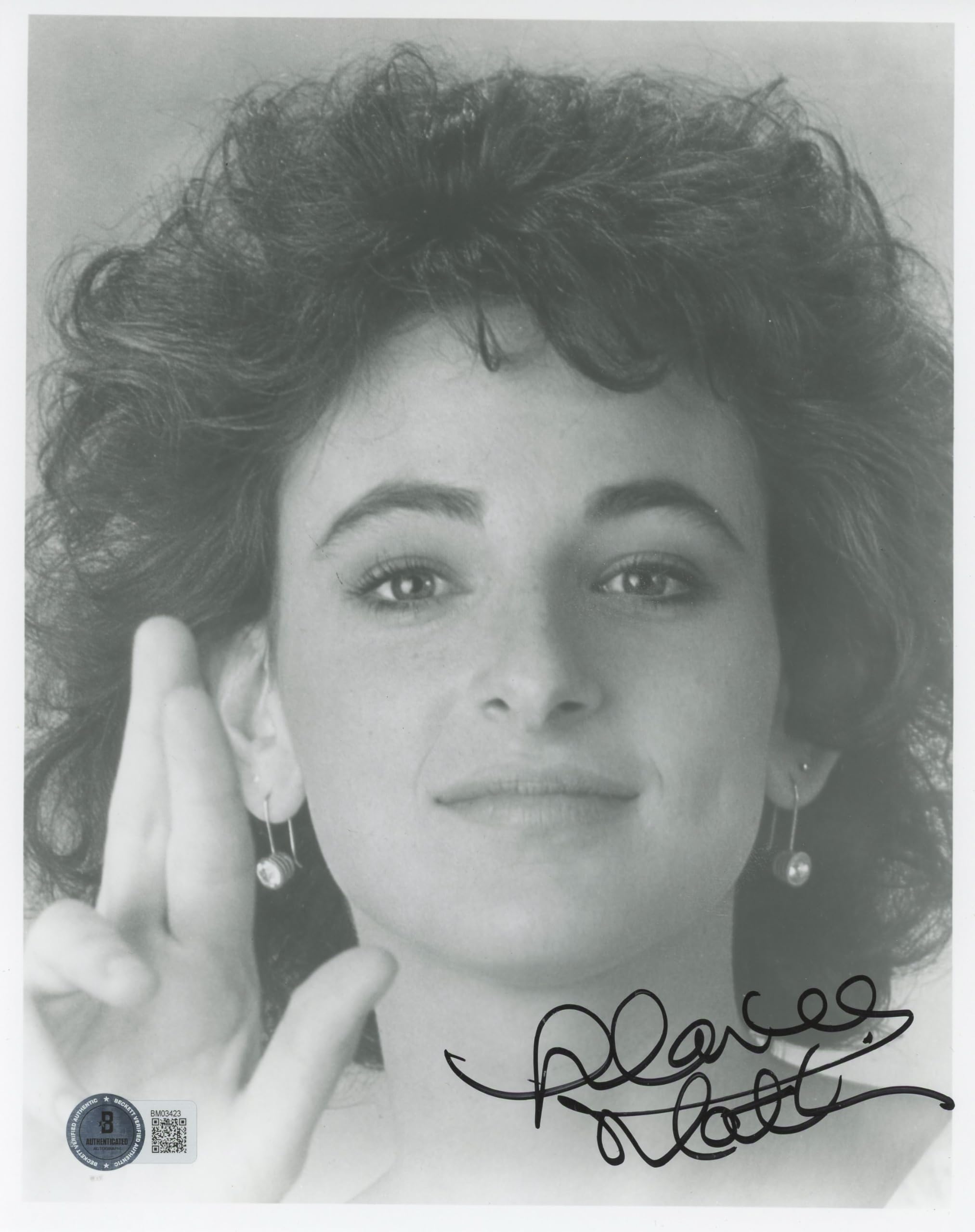 Marlee Matlin CODA Authentic Signed 8x10 Photo Autographed BAS #BM03423