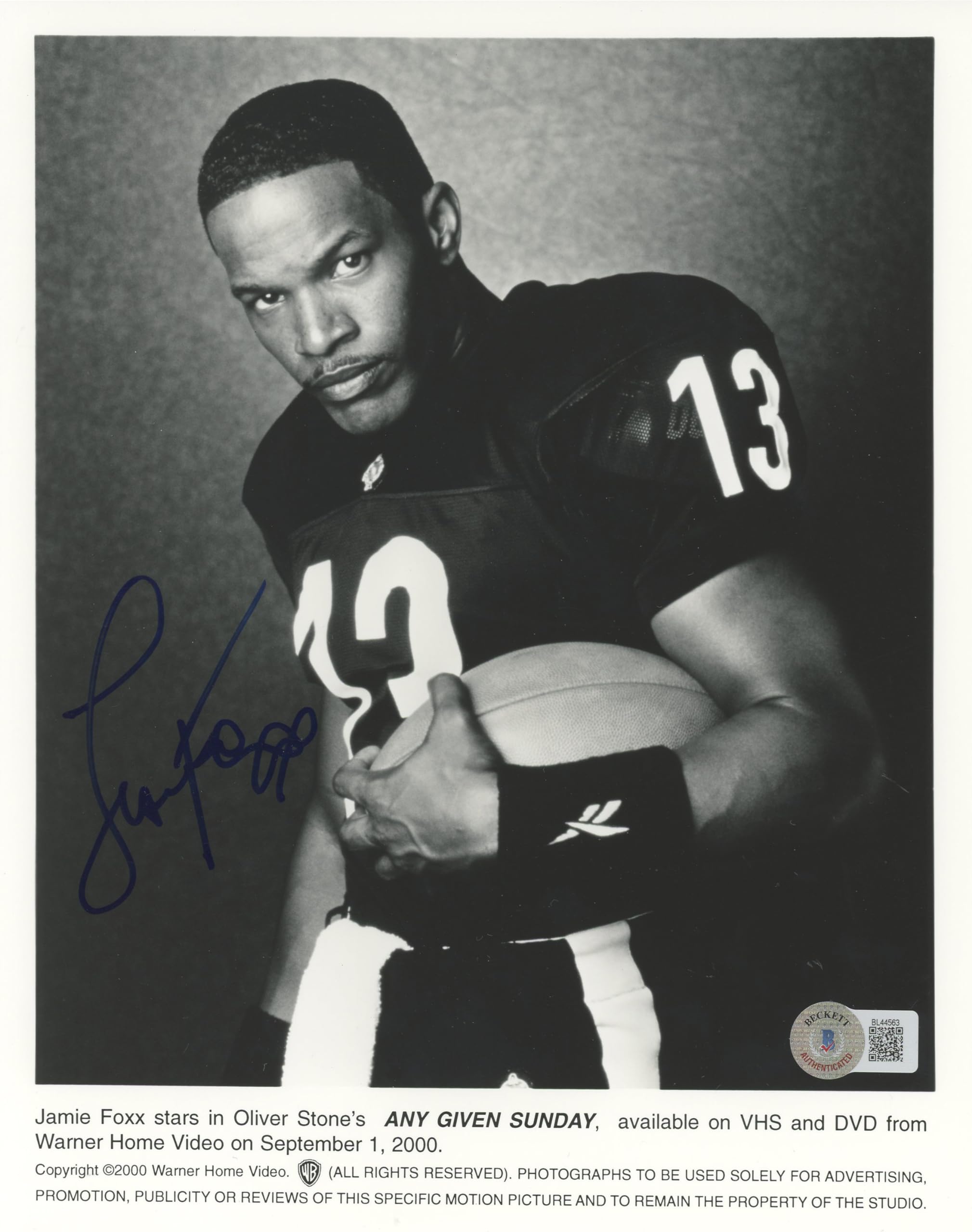 Jamie Foxx Any Given Sunday Authentic Signed 8x10 Photo Autographed BAS #BL44563