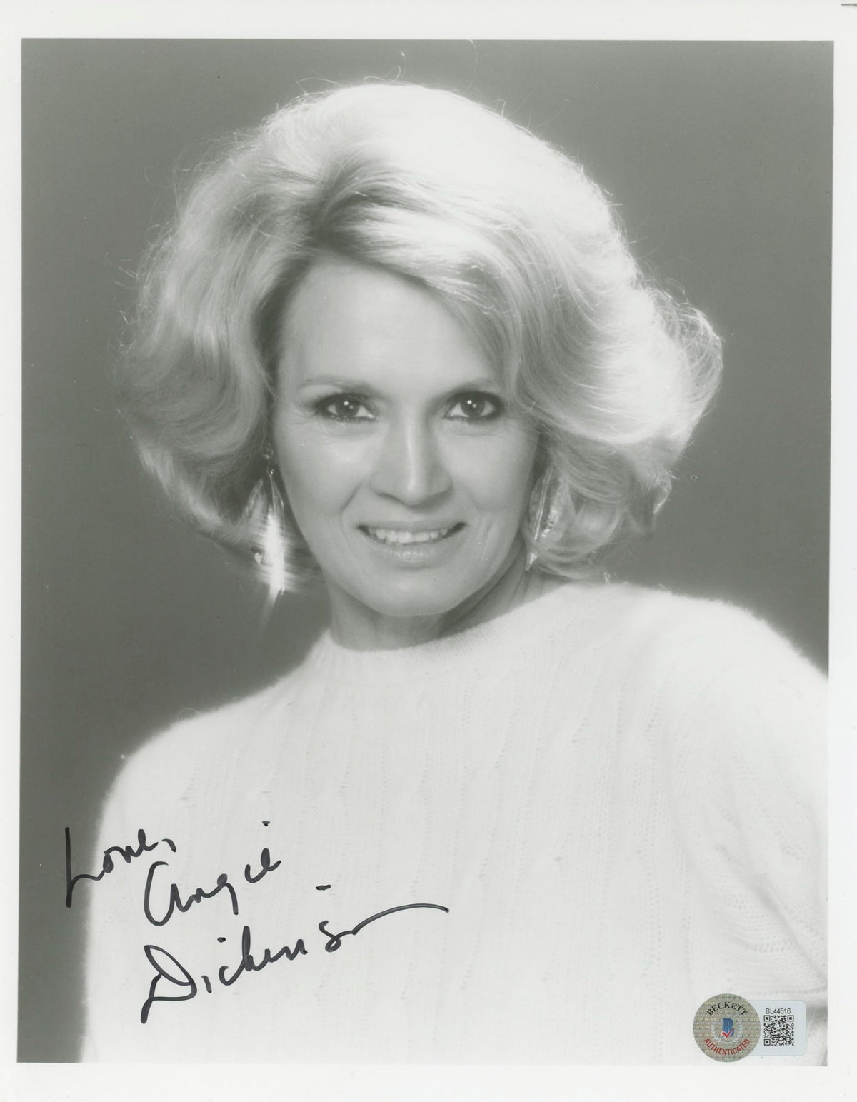 Angie Dickinson Rio Bravo "Love" Authentic Signed 8x10 Photo BAS #BL44516