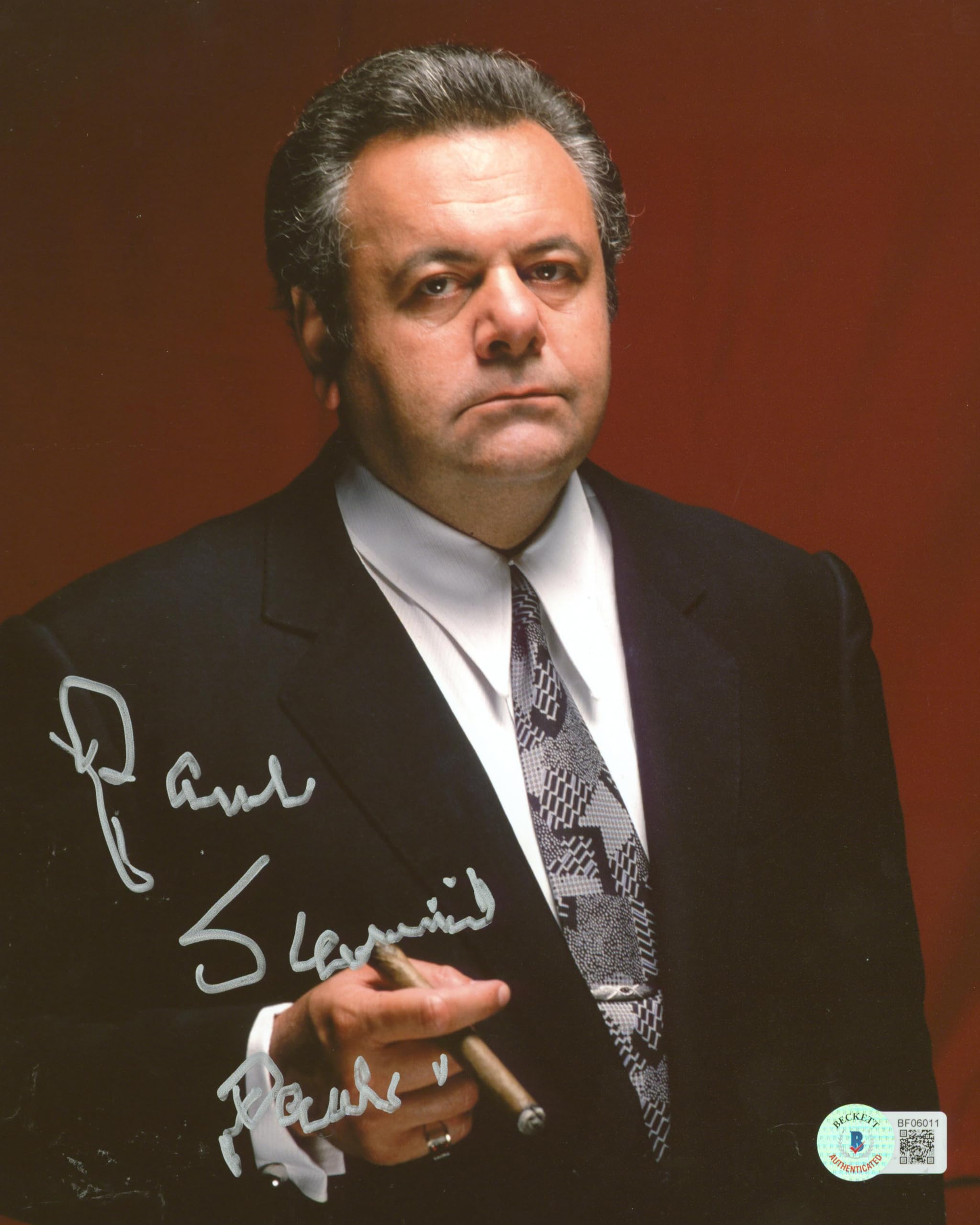 Paul Sorvino Goodfellas "Paulie" Authentic Signed 8x10 Photo BAS #BF06011