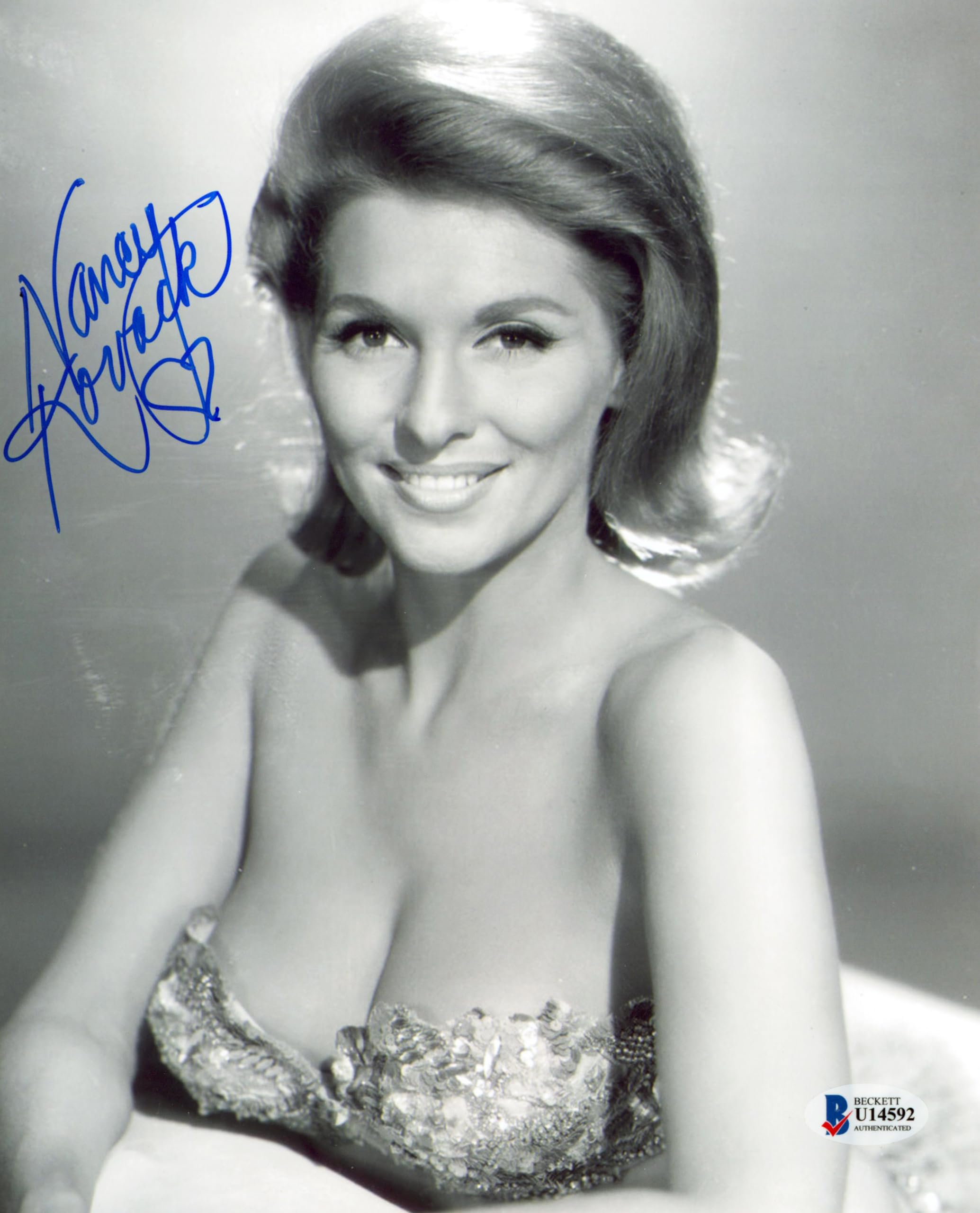 Nancy Kovack Jason and the Argonauts Signed 8x10 Sexy Photo BAS #U14592