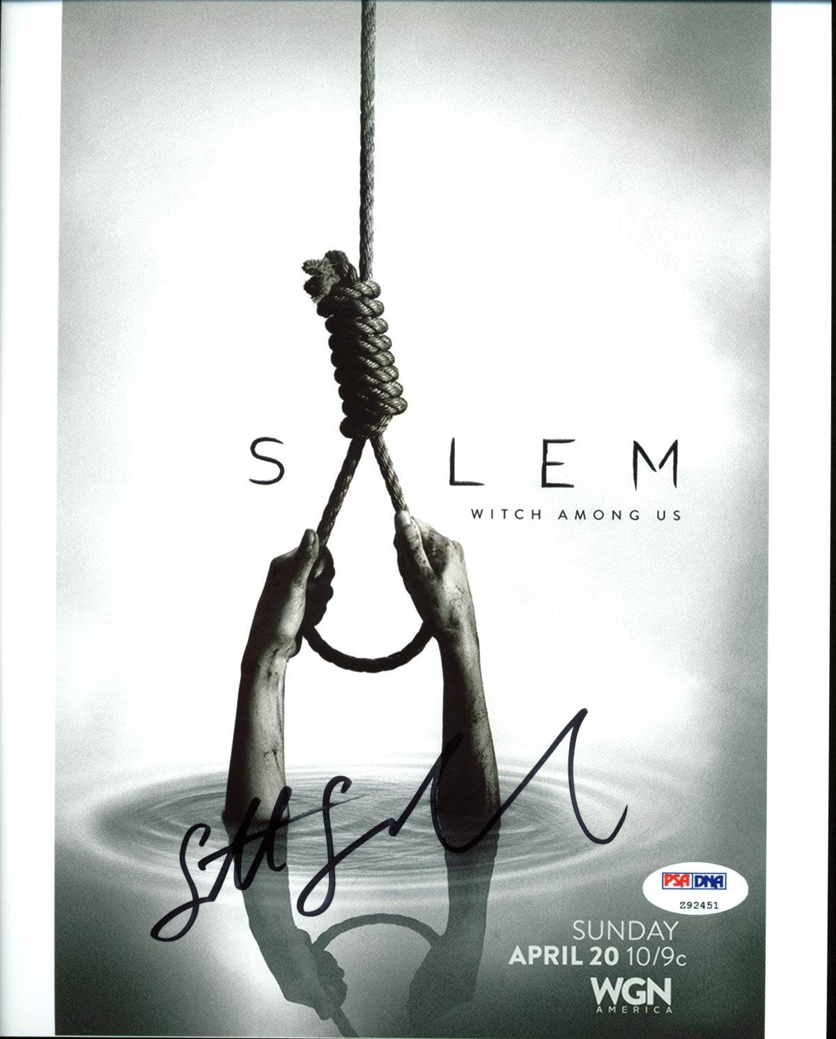 Seth Gabel Salem Authentic Signed 8X10 Photo Autographed PSA/DNA #Z92451