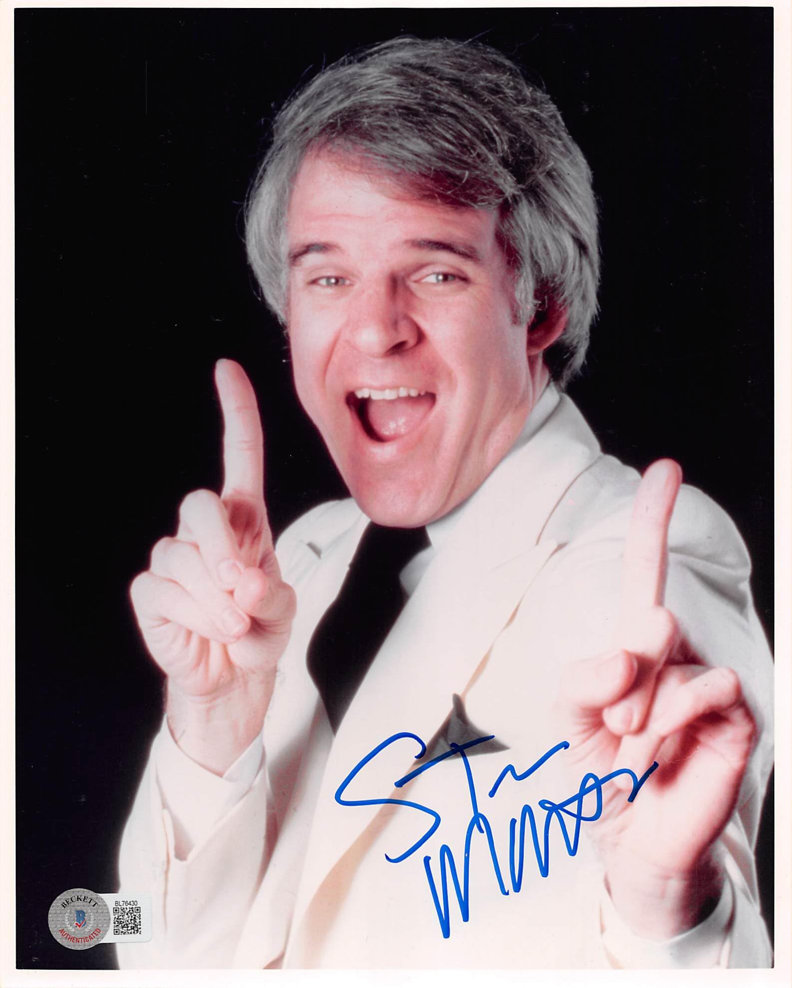 Steve Martin A Wild and Crazy Guy Authentic Signed 8x10 Photo BAS #BL76430