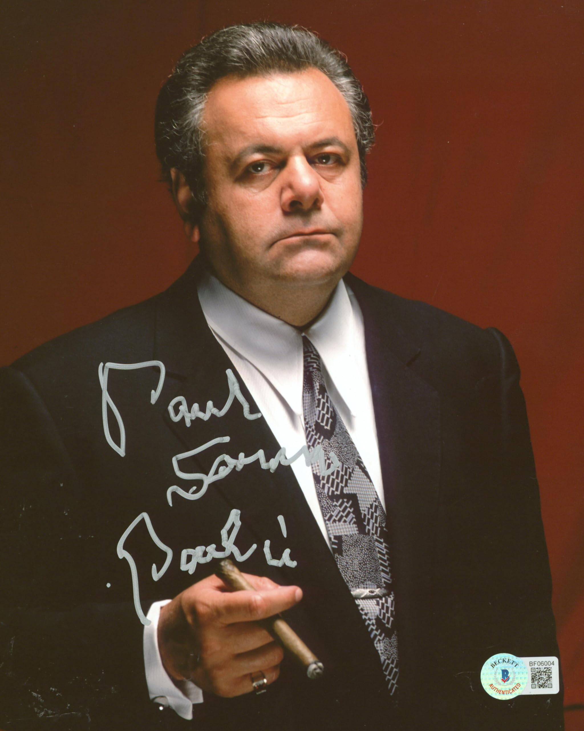 Paul Sorvino Goodfellas "Paulie" Authentic Signed 8x10 Photo BAS #BF06004