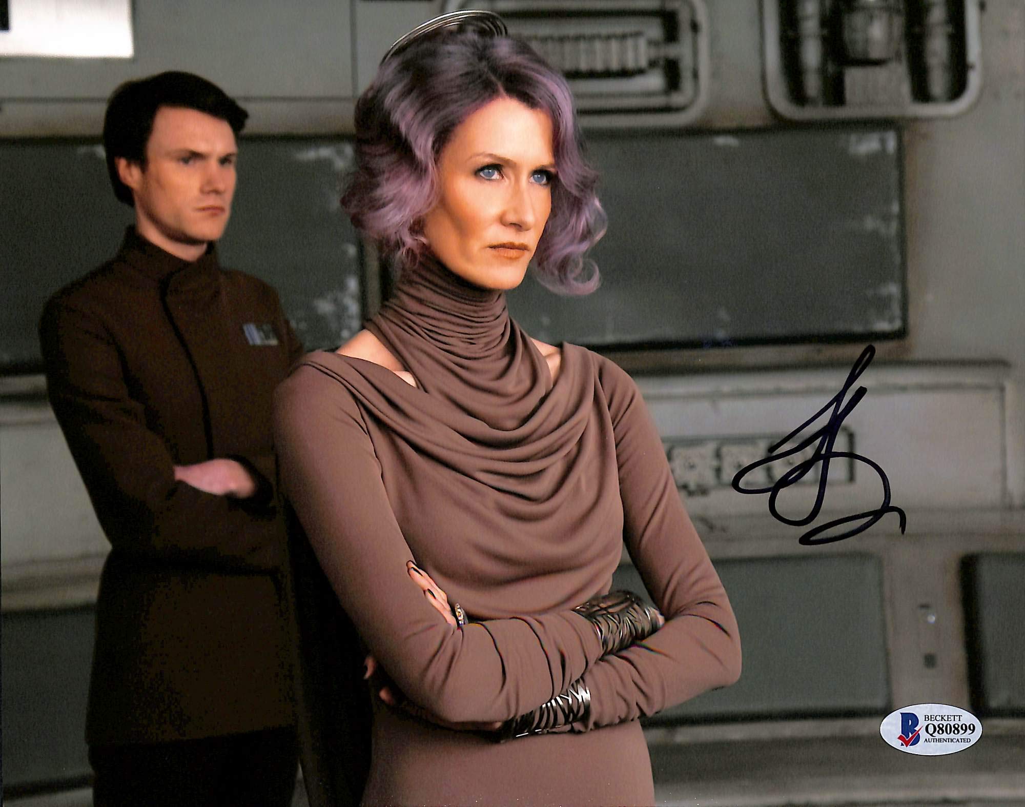 Laura Dern Star Wars The Last Jedi Authentic Signed 8x10 Photo BAS #Q80899