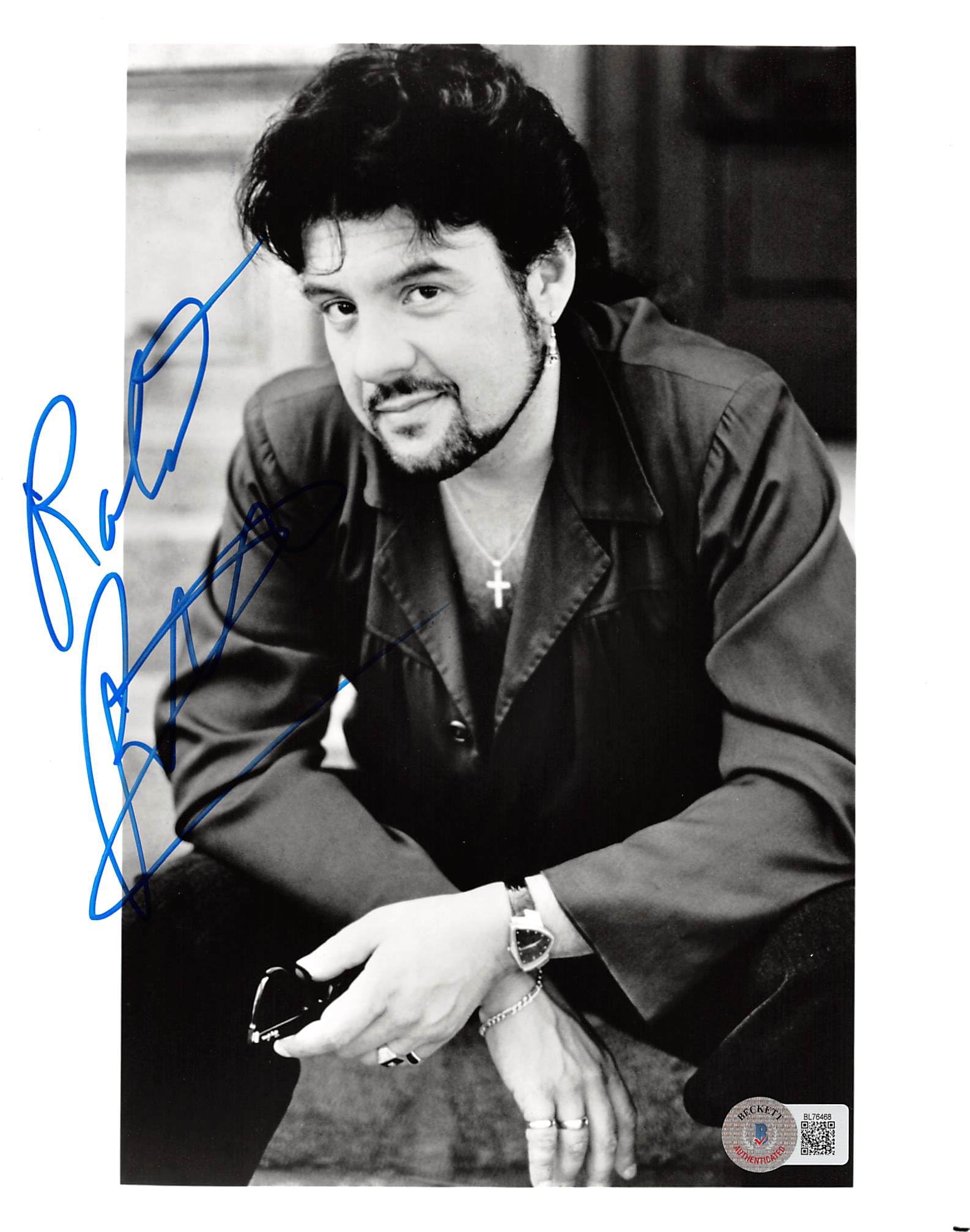 Robert Pastorelli Dances with Wolves Authentic Signed 8x10 Photo BAS #BL76468
