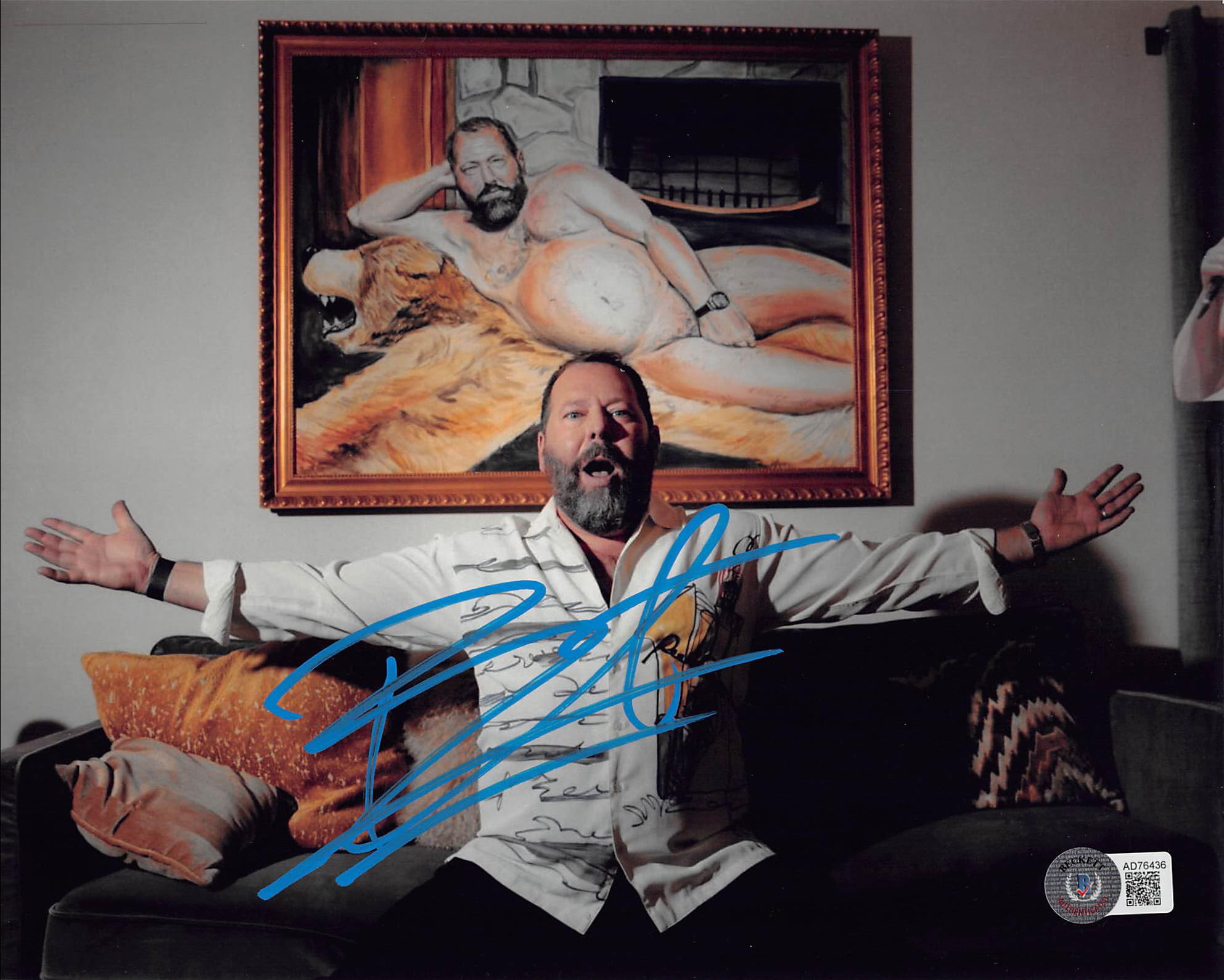 Bert Kreischer Comedian Authentic Signed 8x10 Photo Autographed BAS #AD76436