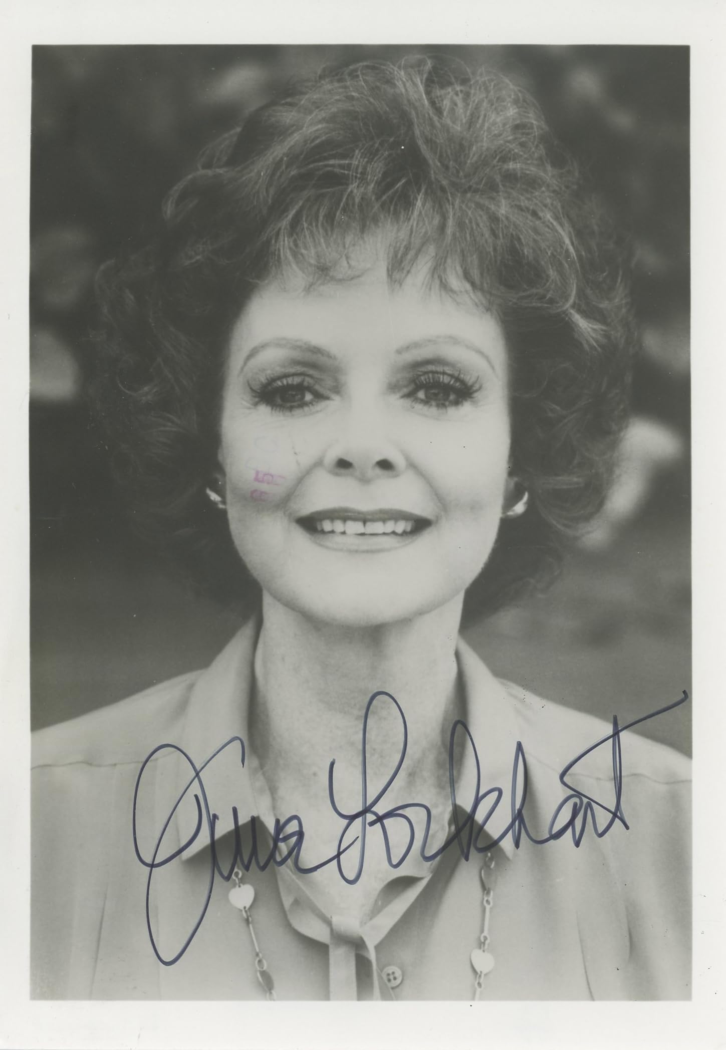 June Lockhart Lassie Authentic Signed 5x7 Black & White Photo BAS #BK43322