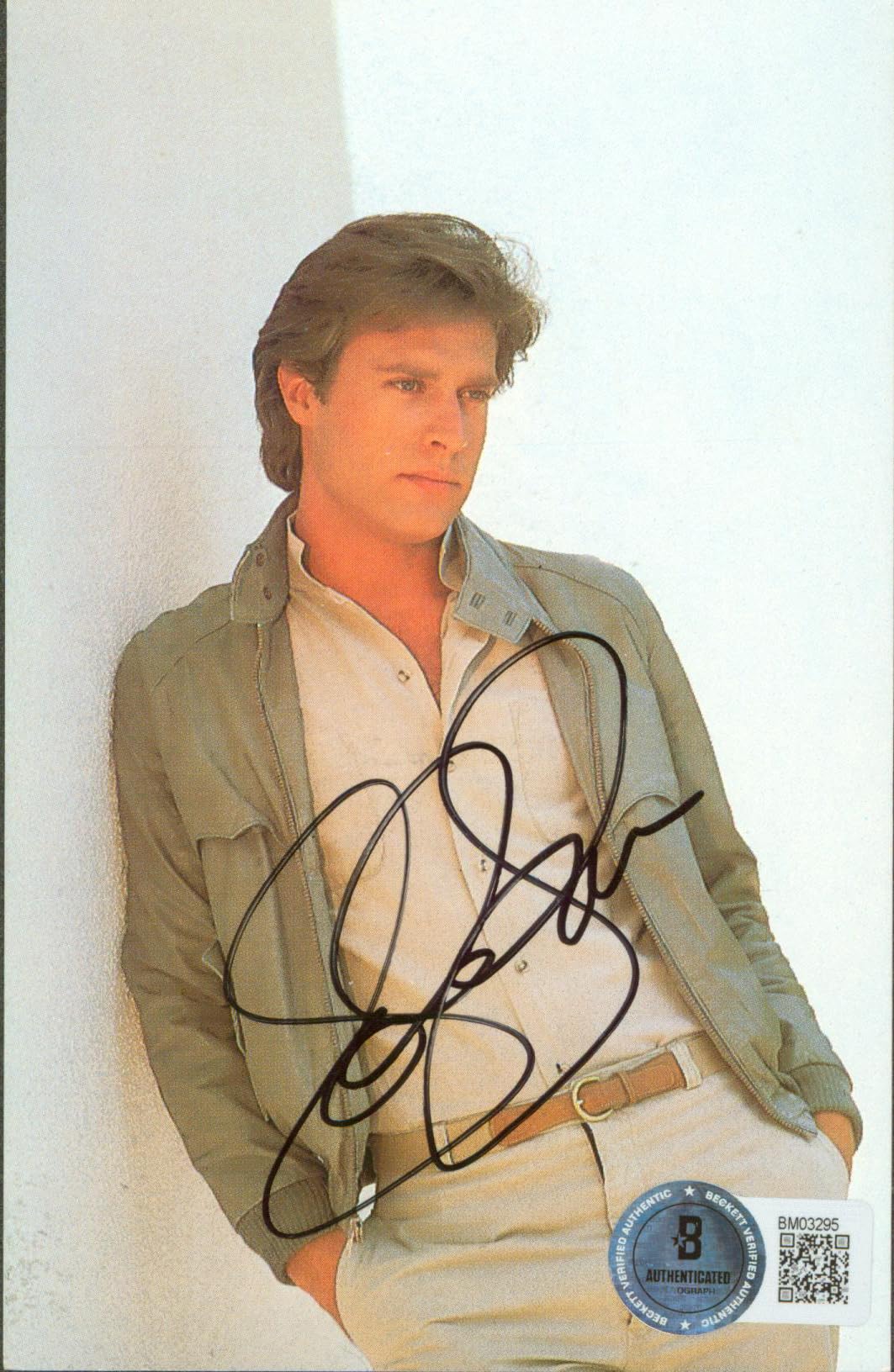 John James Dynasty Authentic Signed 3.5x5.5 Photo Autographed BAS #BM03295