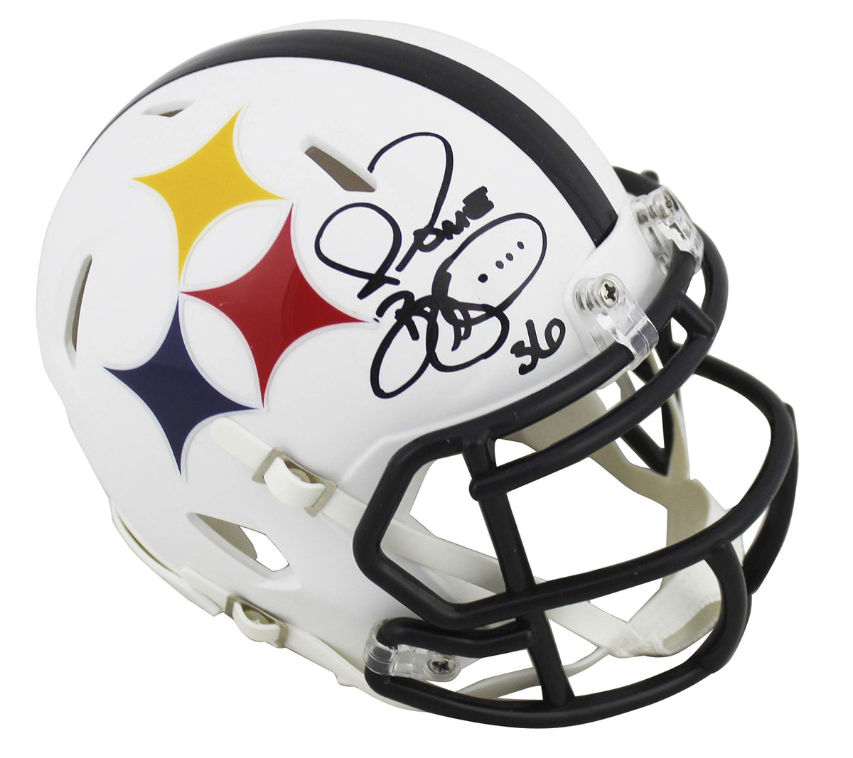Steelers Jerome Bettis Authentic Signed Amp Speed Mini Helmet BAS Witnessed