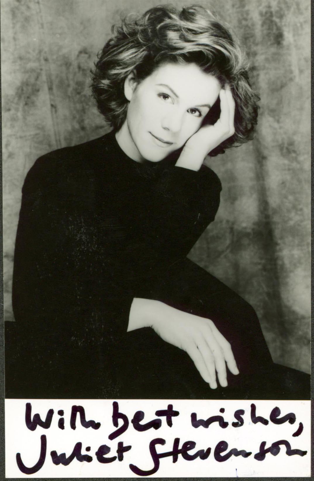 Juliet Stevenson Truly Madly Deeply Authentic Signed 3.5x5.5 Photo BAS #BM38106