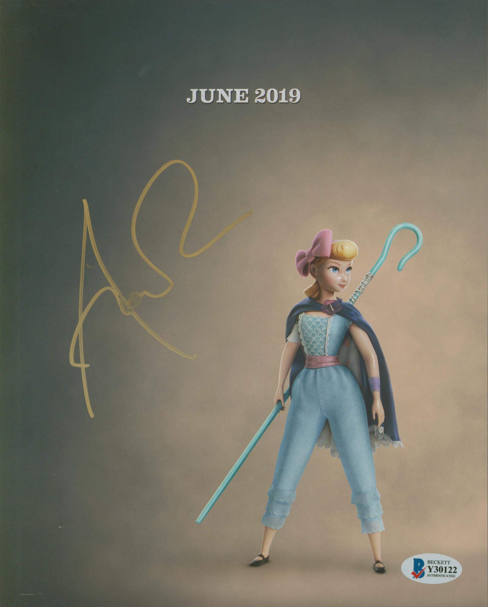 Annie Potts Toy Story 4 Authentic Signed 8x10 Photo Autographed BAS #Y30122