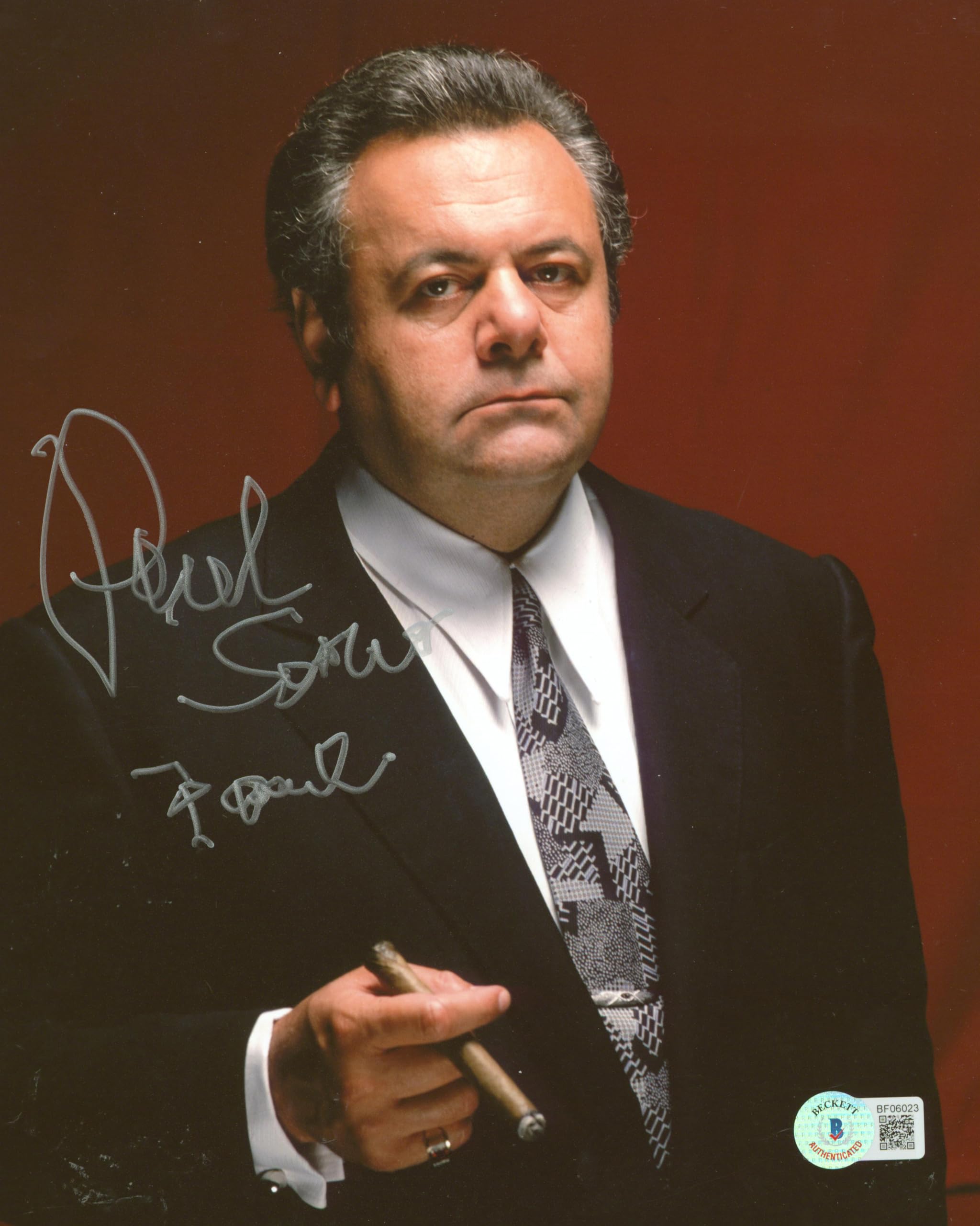 Paul Sorvino Goodfellas "Paulie" Authentic Signed 8x10 Photo BAS #BF06023