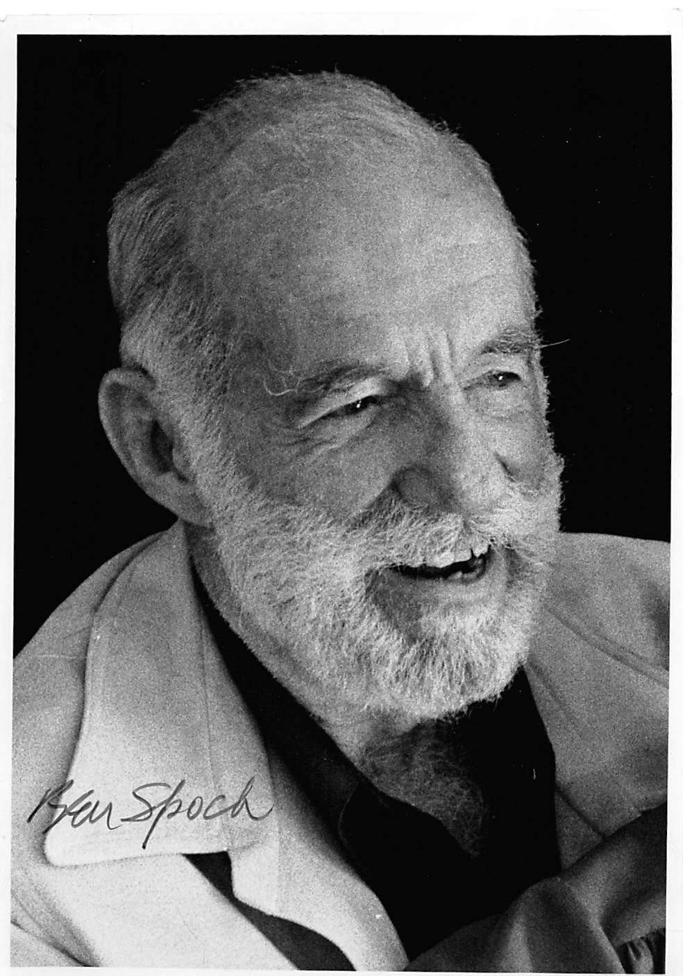 Ben Spock Baby and Child Care Authentic Signed 5x7 Photo BAS #BM78407