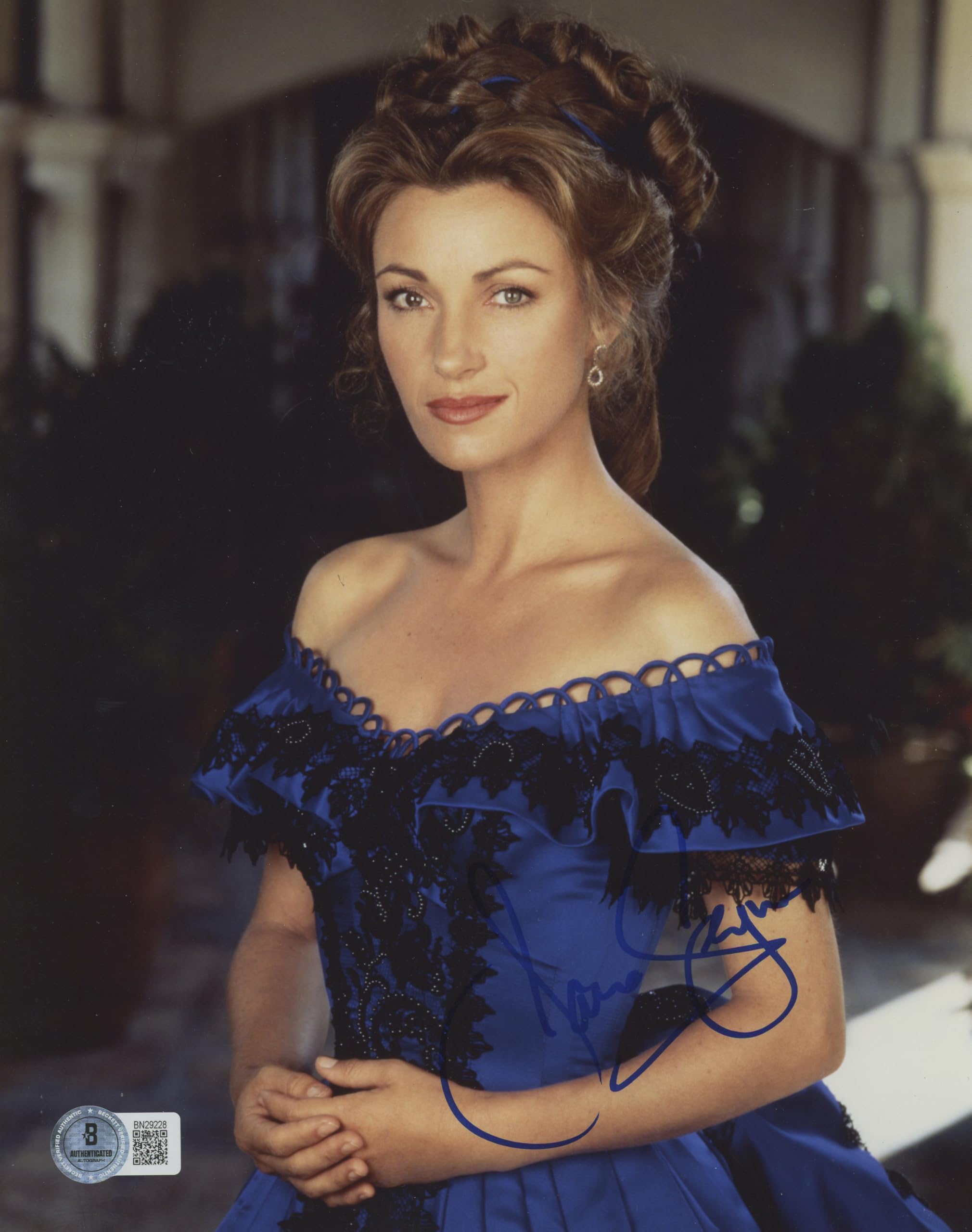 Jane Seymour Dr. Quinn, Medicine Woman Authentic Signed 8x10 Photo BAS #BN29228