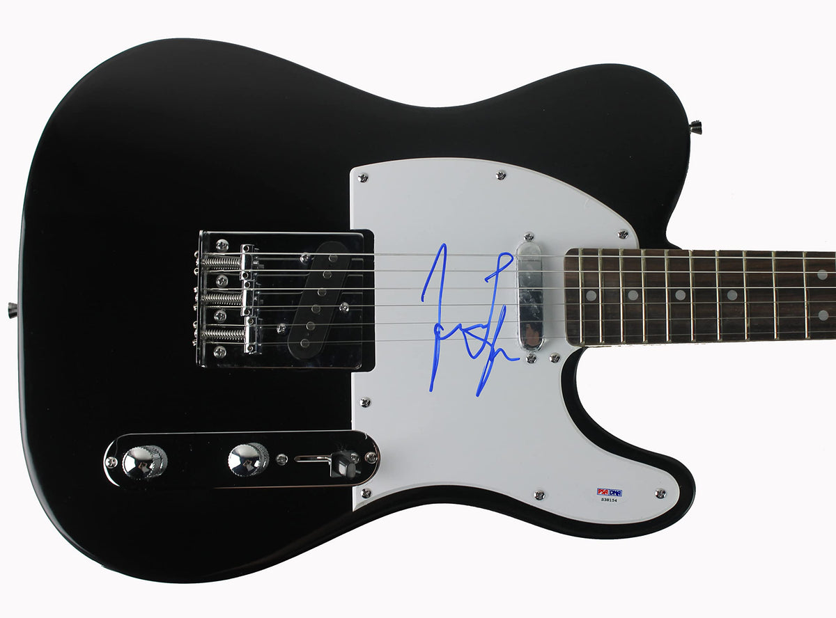 James Taylor Authentic Signed Black Electric Guitar PSA/DNA #S38154