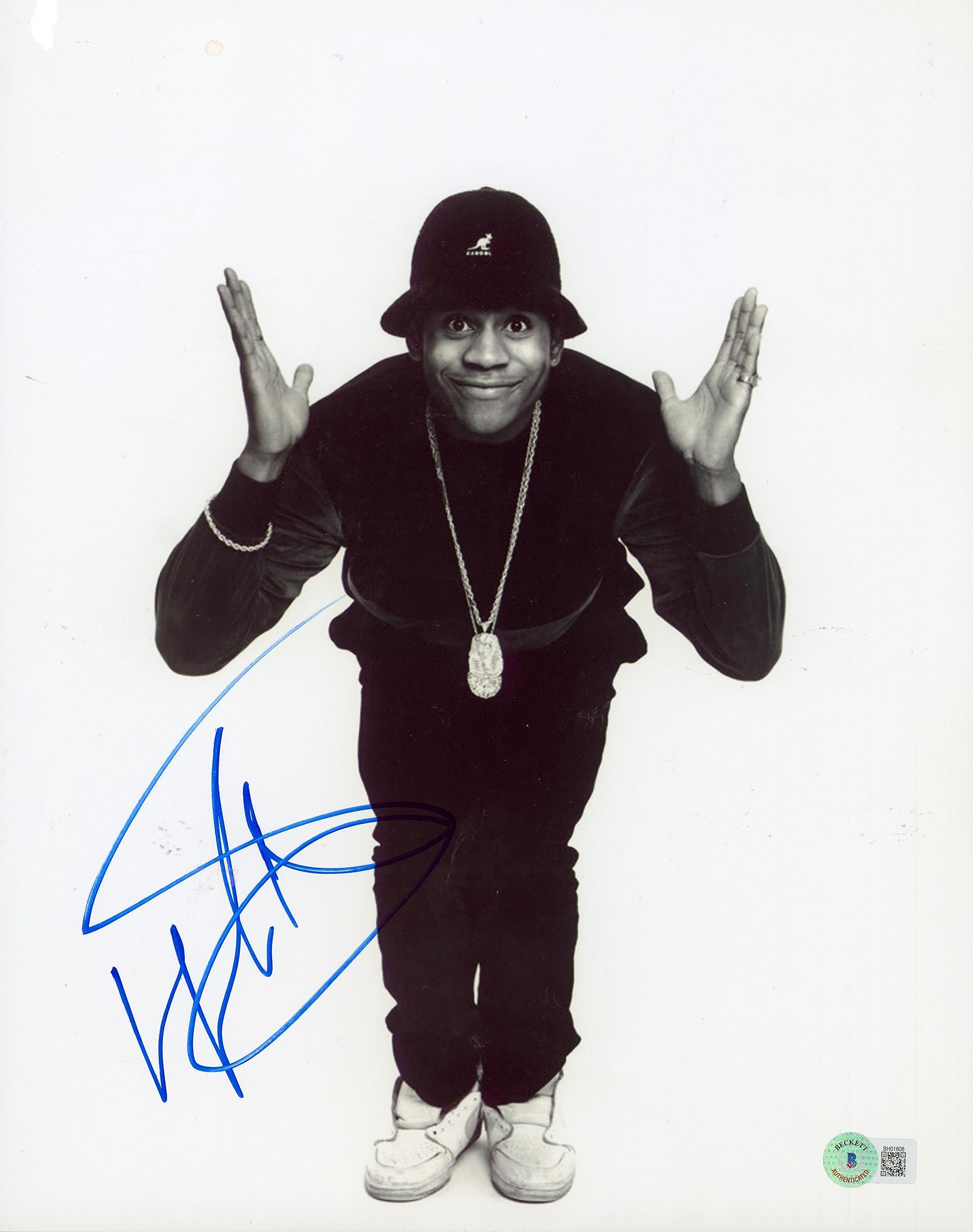 L.L. Cool J Rapper Authentic Signed 11x14 Photo Autographed BAS #BH01608