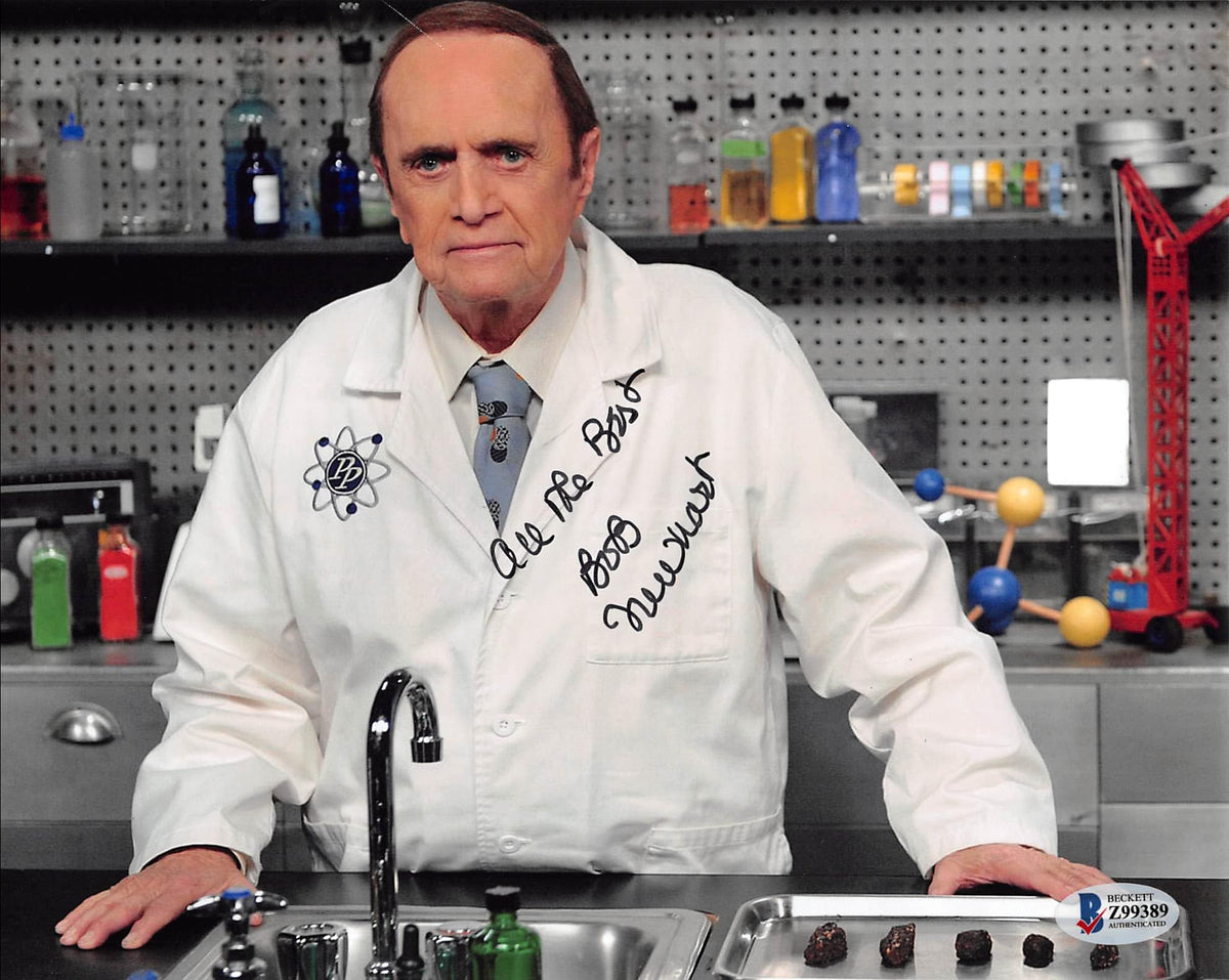 Bob Newhart The Big Bang Theory "All The Best" Signed 8x10 Photo BAS #Z99389