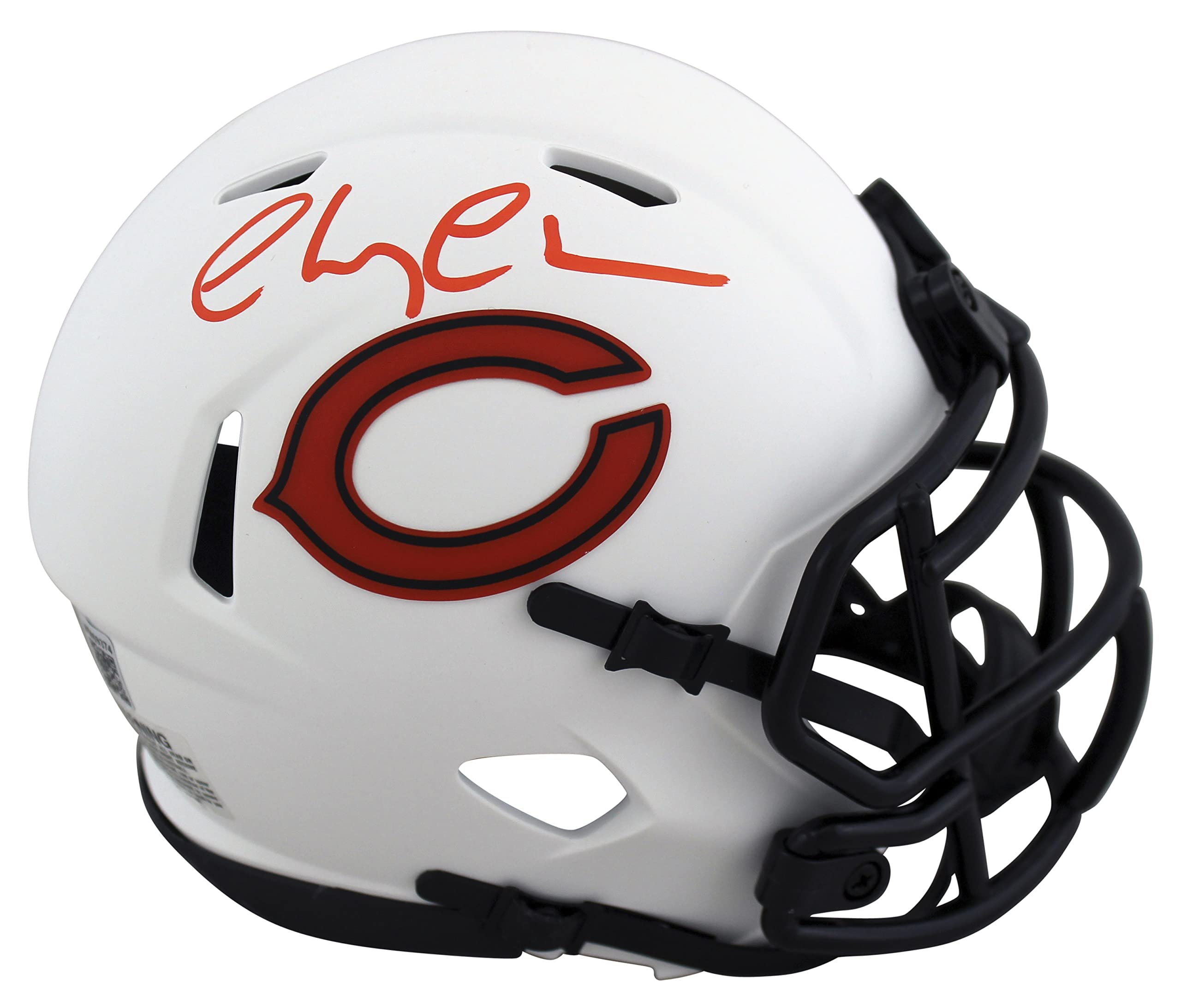 Chevy Chase Christmas Vacation Authentic Signed Lunar Speed Mini Helmet BAS Wit