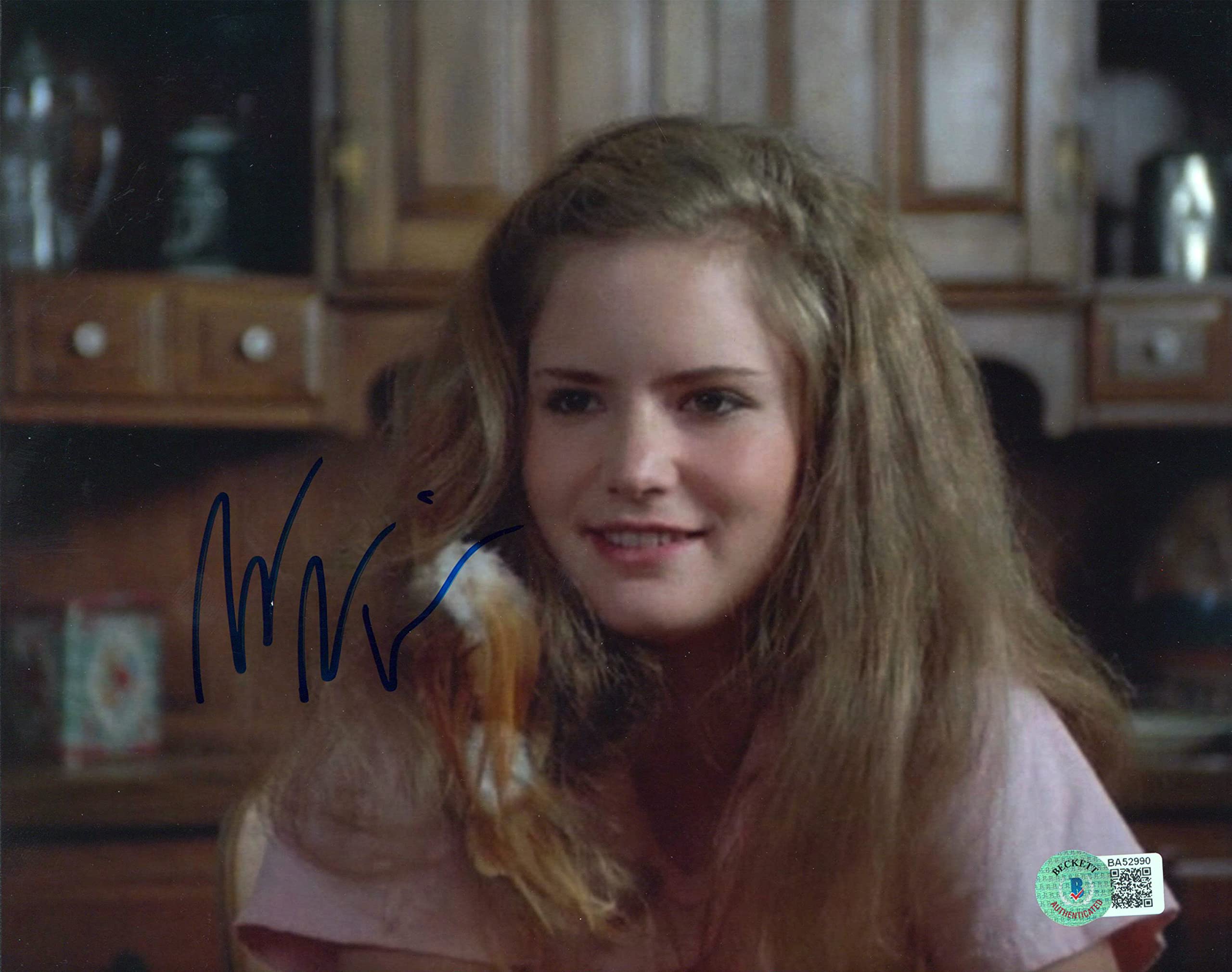 Jennifer Jason Leigh Fast Times At Ridgemont High Signed 8x10 Photo BAS #BA52990