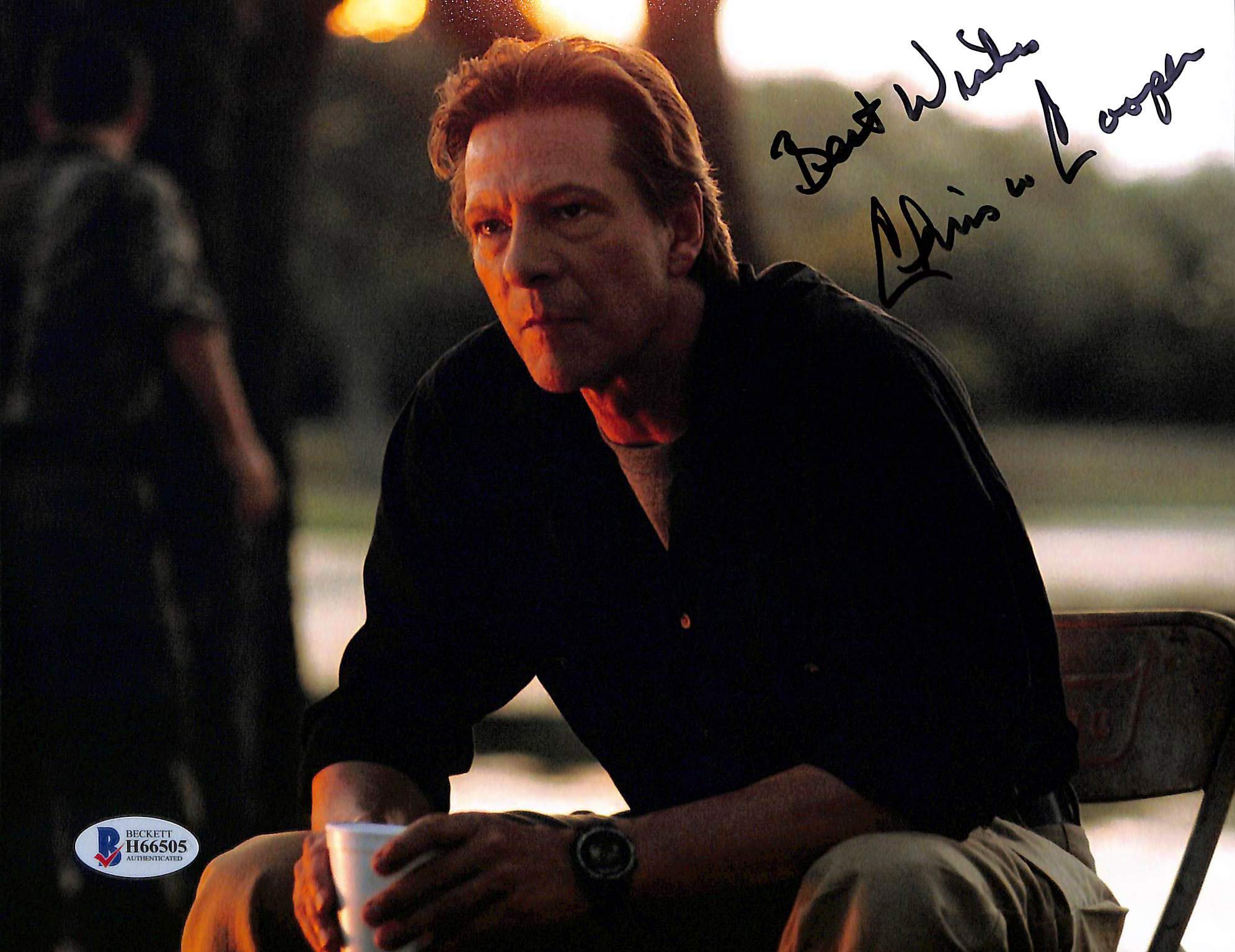 Chris Cooper Syriana Authentic Signed 8x10 Photo Autographed BAS #H66505