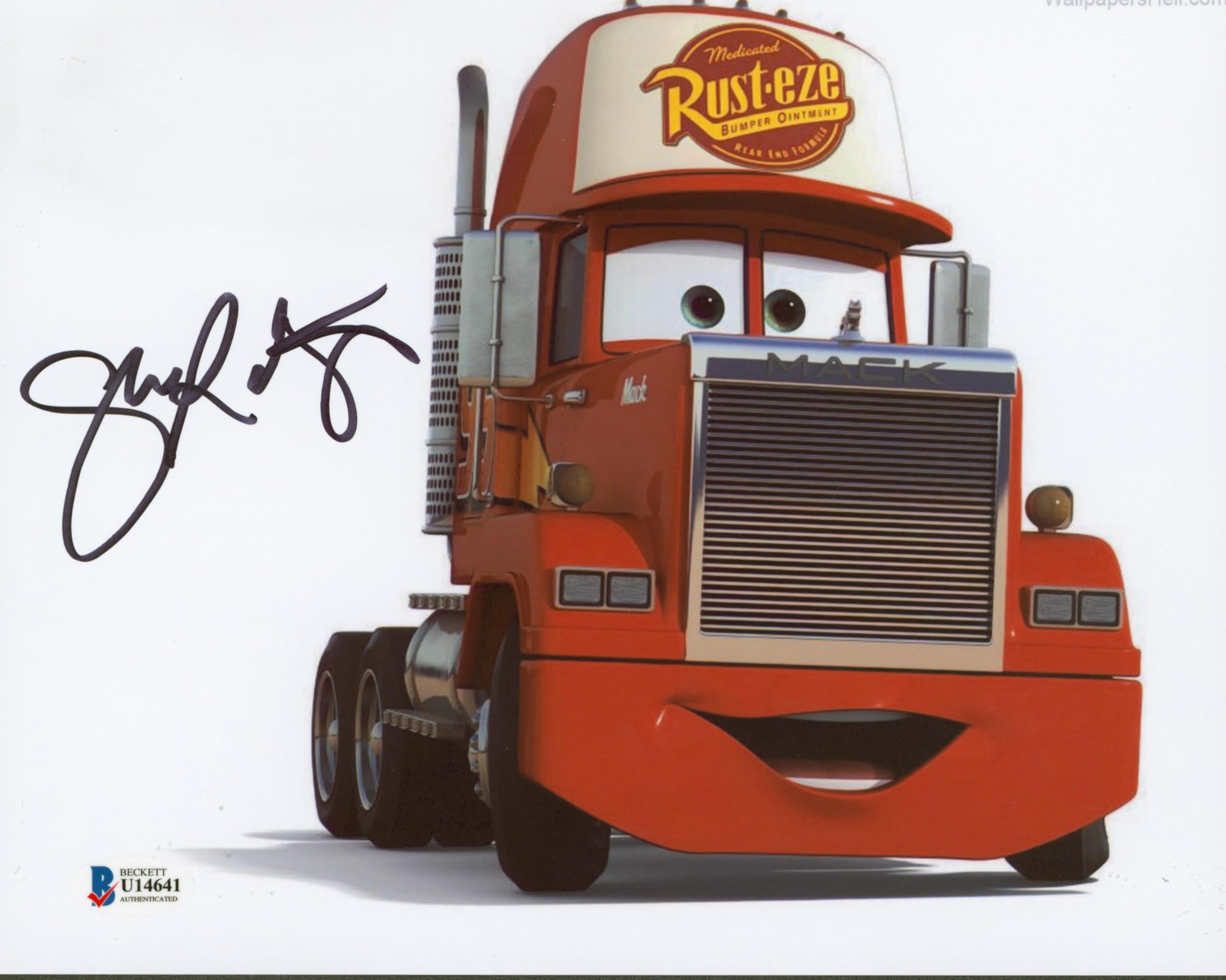 John Ratzenberger Cars Authentic Signed 8x10 Photo Autographed BAS #U14641