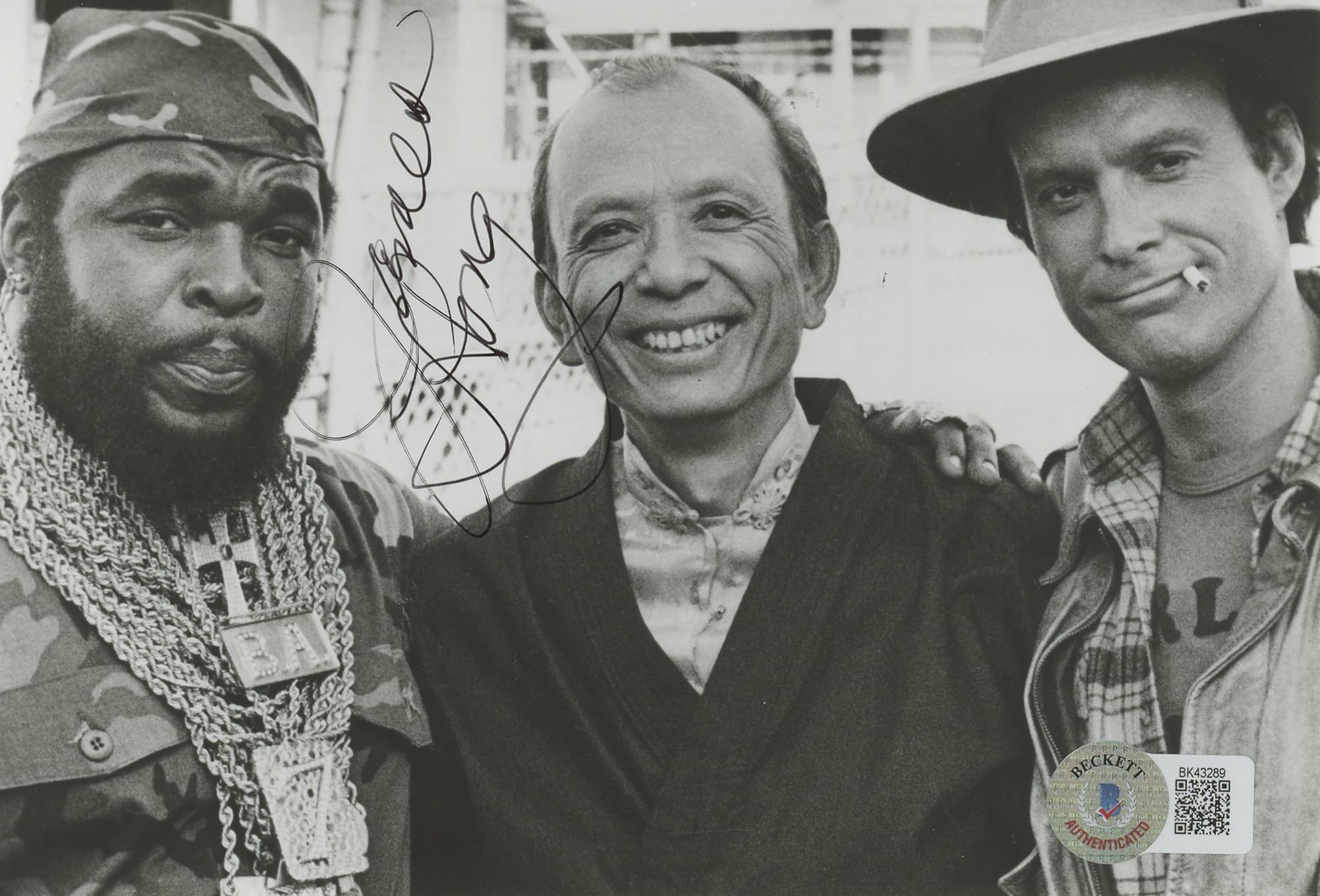 James Hong The A-Team Authentic Signed 6.75x4.5 Photo Autographed BAS #BK43289