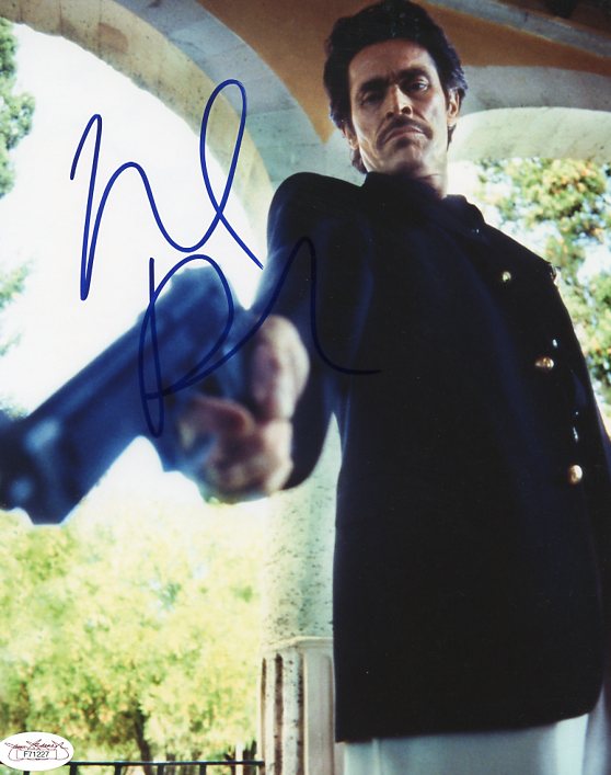 Willem Dafoe Once Upon A Time In Mexico Signed Authentic 8X10 Photo JSA #F71227