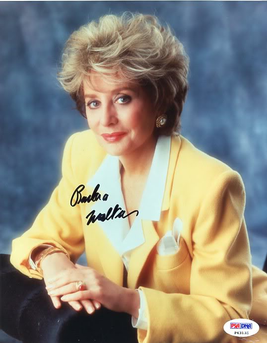 Barbara Walters 20/20 Signed Authentic 8X10 Photo Autograph PSA/DNA #P43135