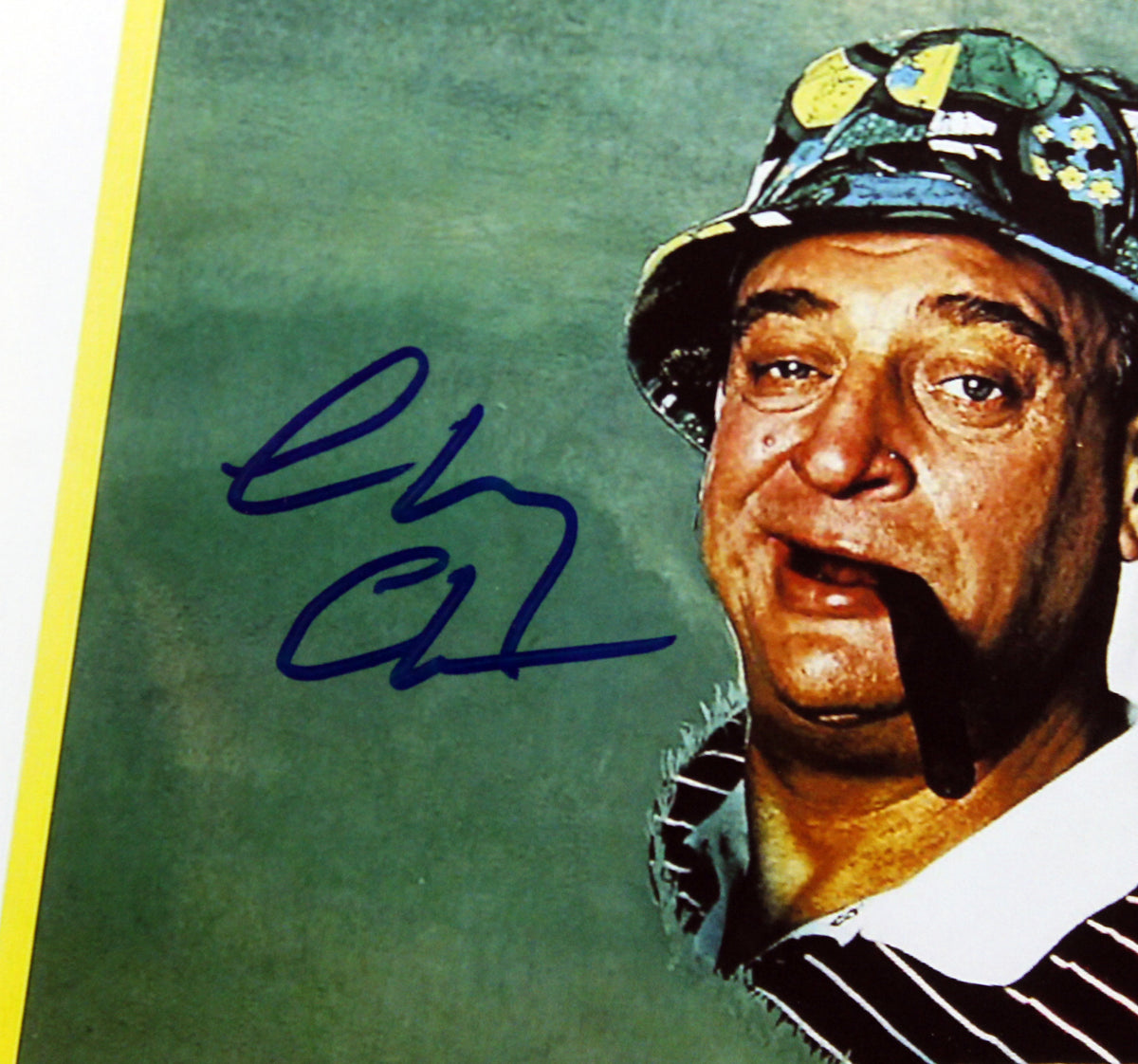 Chevy Chase Caddyshack Authentic Signed 12x18 Mini Movie Poster BAS Witnessed 1
