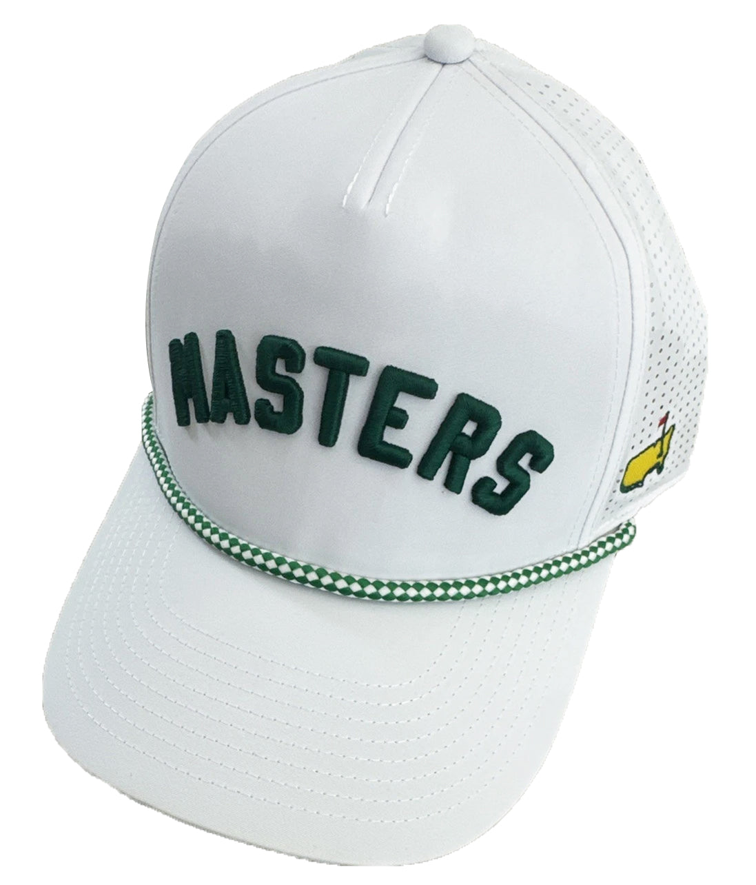 2025 Masters Augusta National Golf Club White Performance Tech Rope Snapback Hat