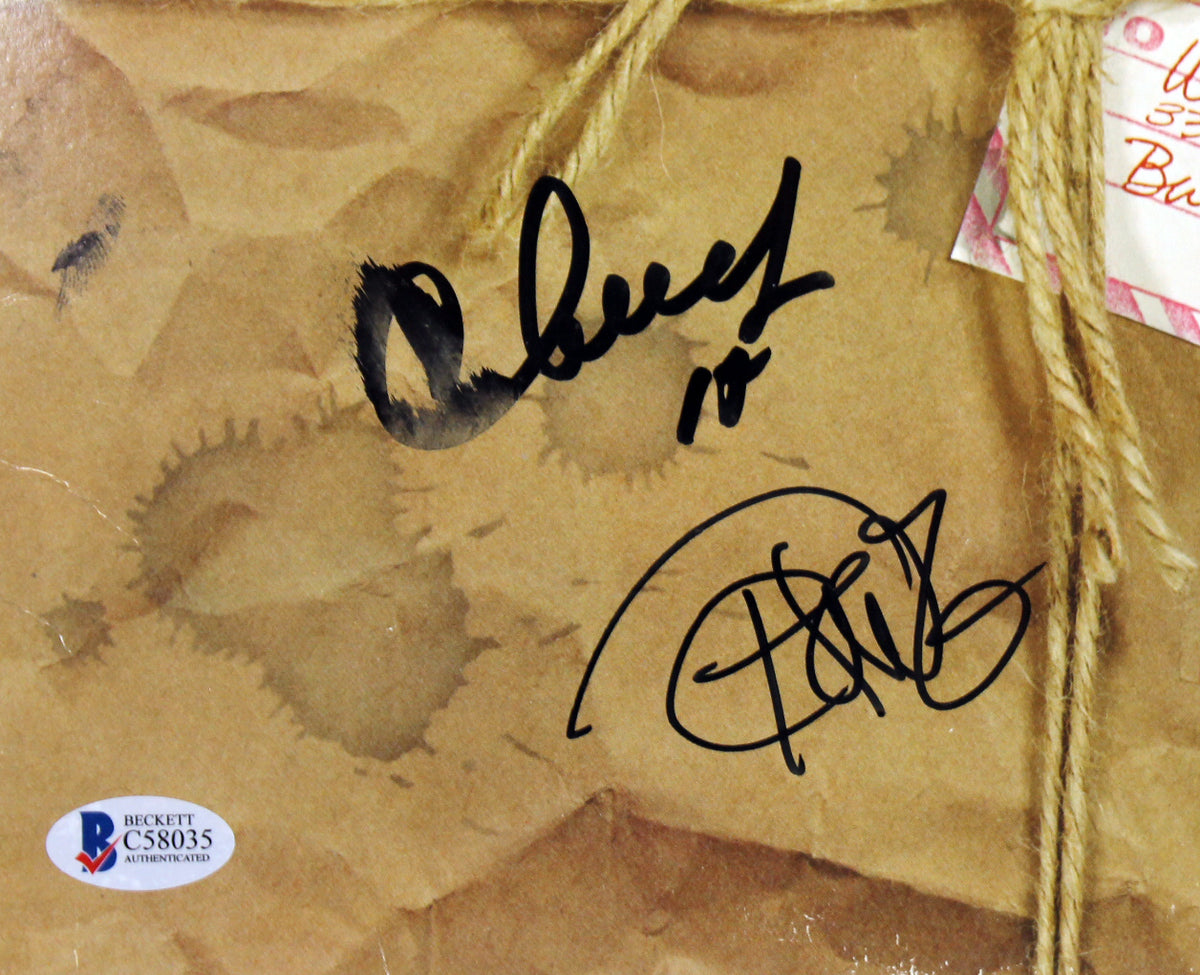 Cheech Marin & Tommy Chong Signed Album Cover W/ Vinyl Autographed BAS #C58035