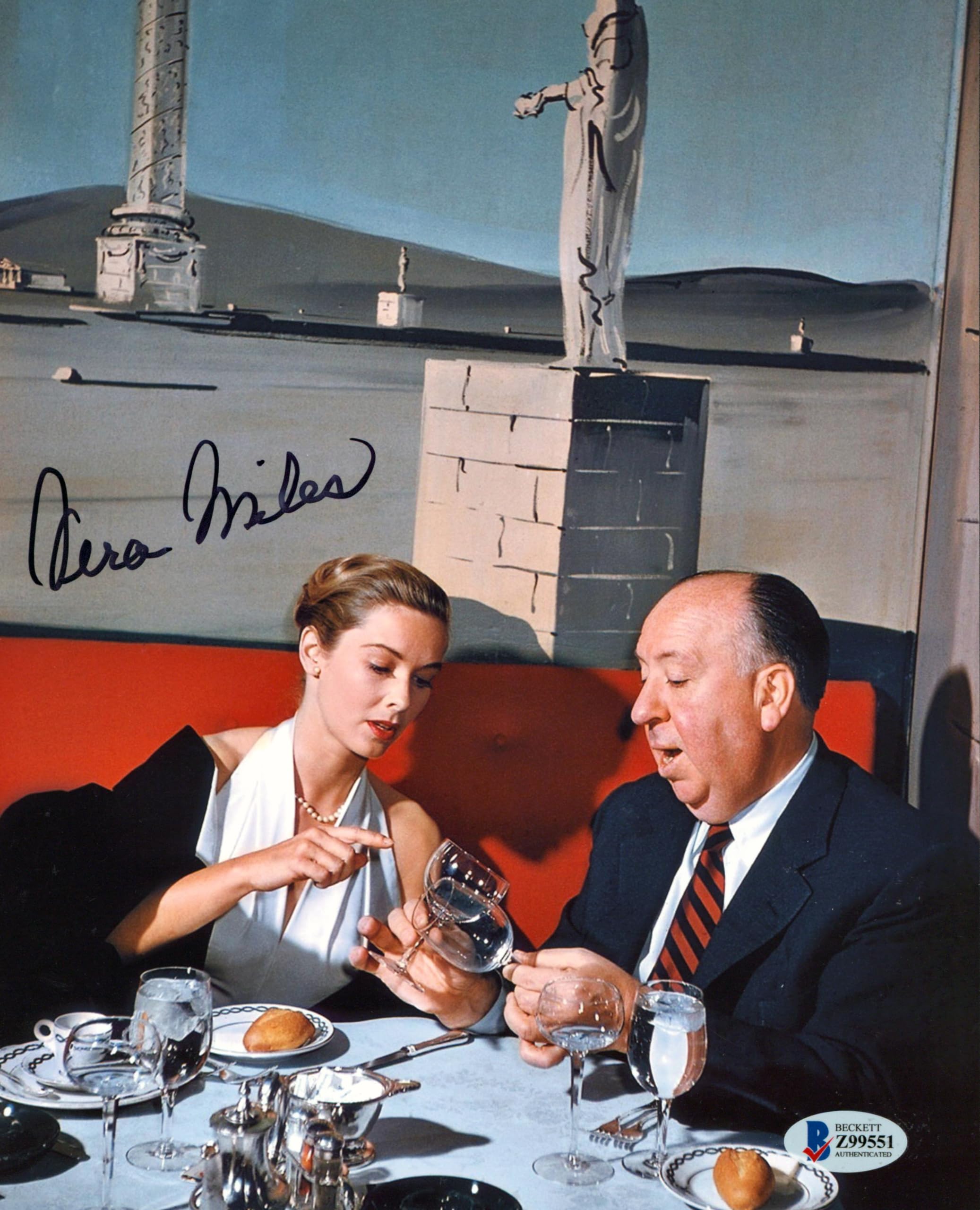 Vera Miles Psycho Authentic Signed 8x10 Photo Autographed BAS #Z99551