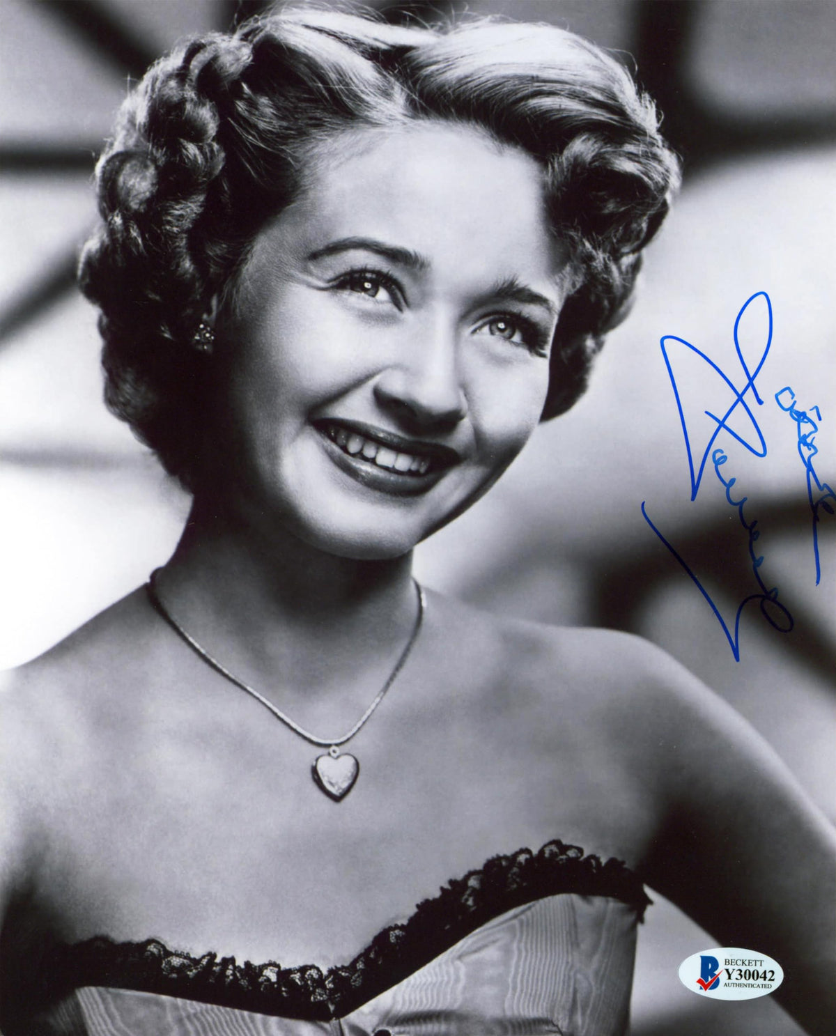 Jane Powell A Date with Judy Authentic Signed 8x10 Photo Autographed BAS #Y30042