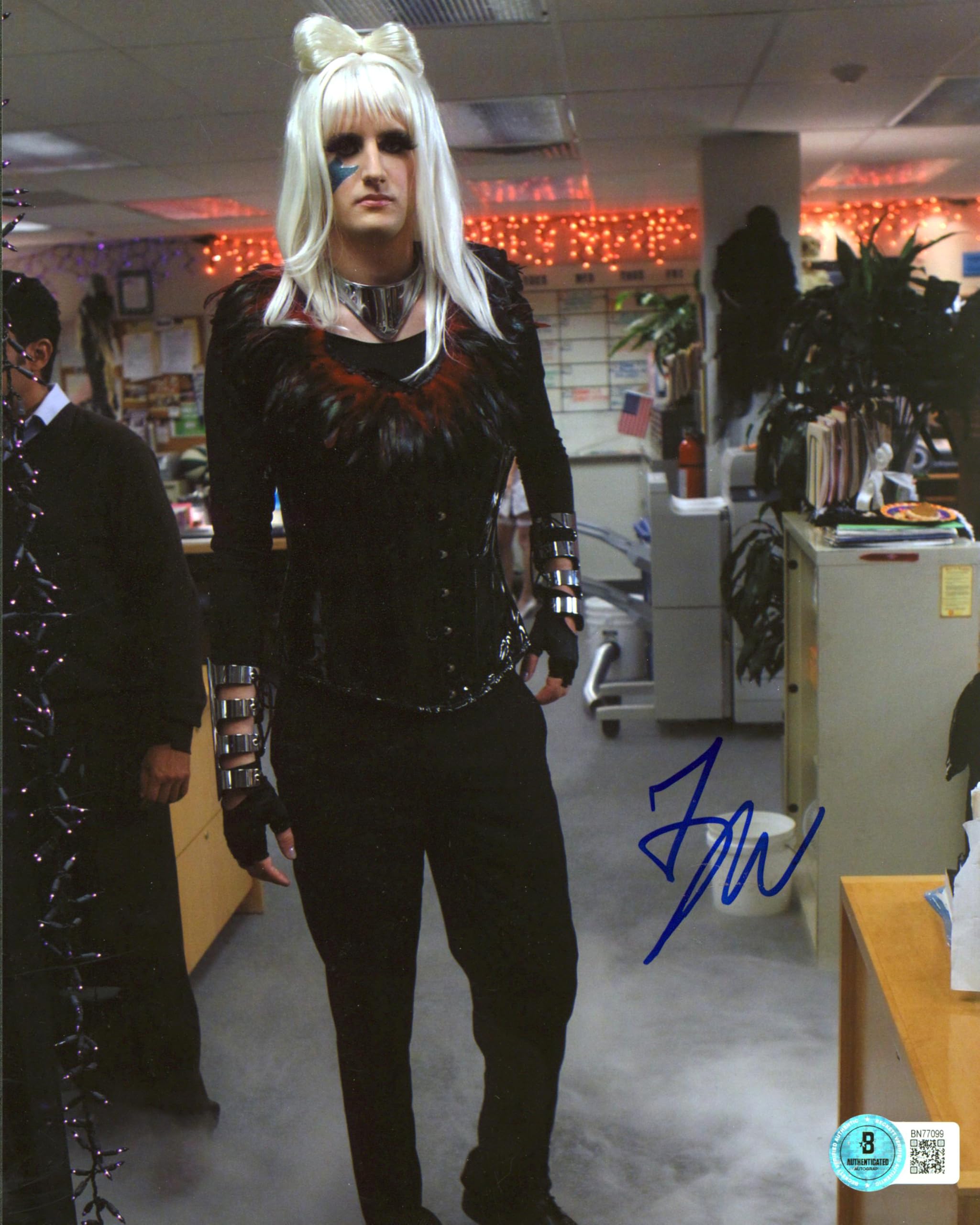 Zach Woods The Office Authentic Signed 8x10 Photo Autographed BAS #BN77099