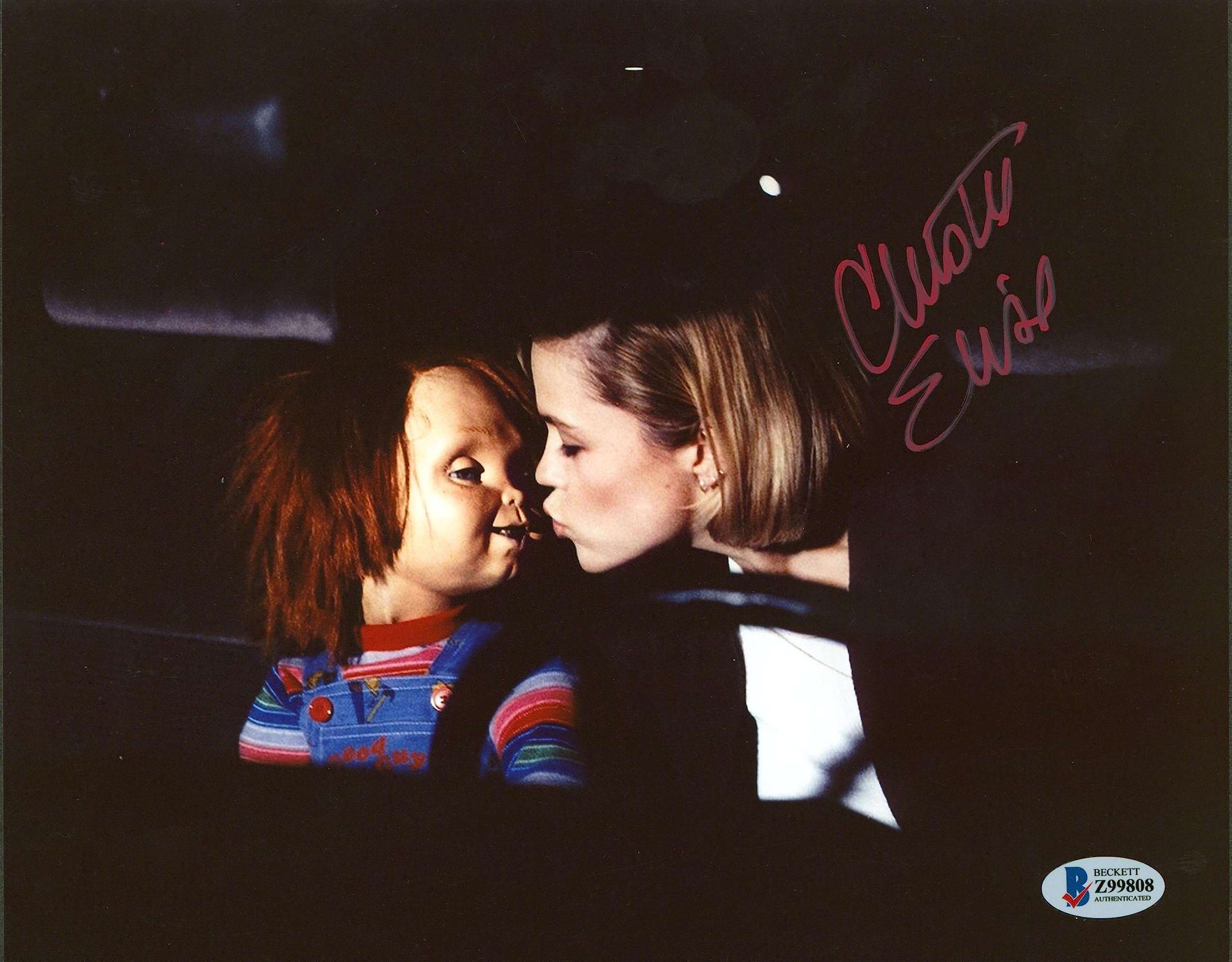Christine Elise Child's Play 2 Authentic Signed 8x10 Photo BAS #Z99808