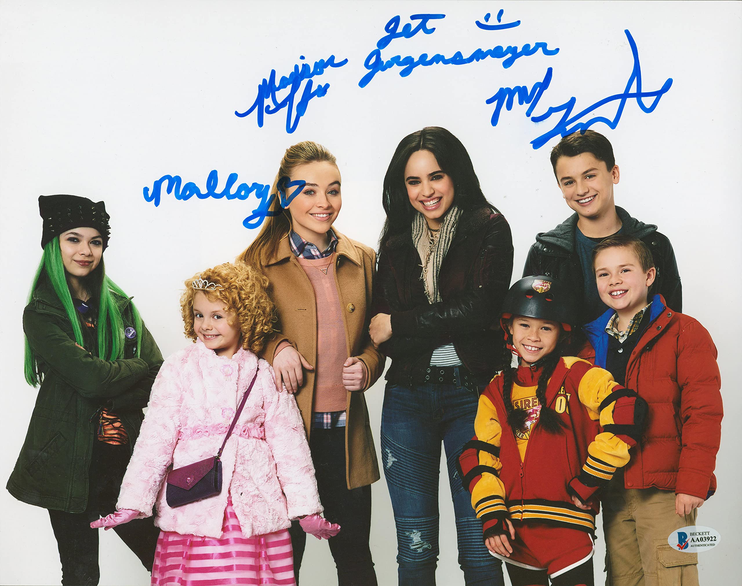 Adventure's in Babysitting (4) Gecowets, Mahoney, +2 Signed 11x14 Photo BAS